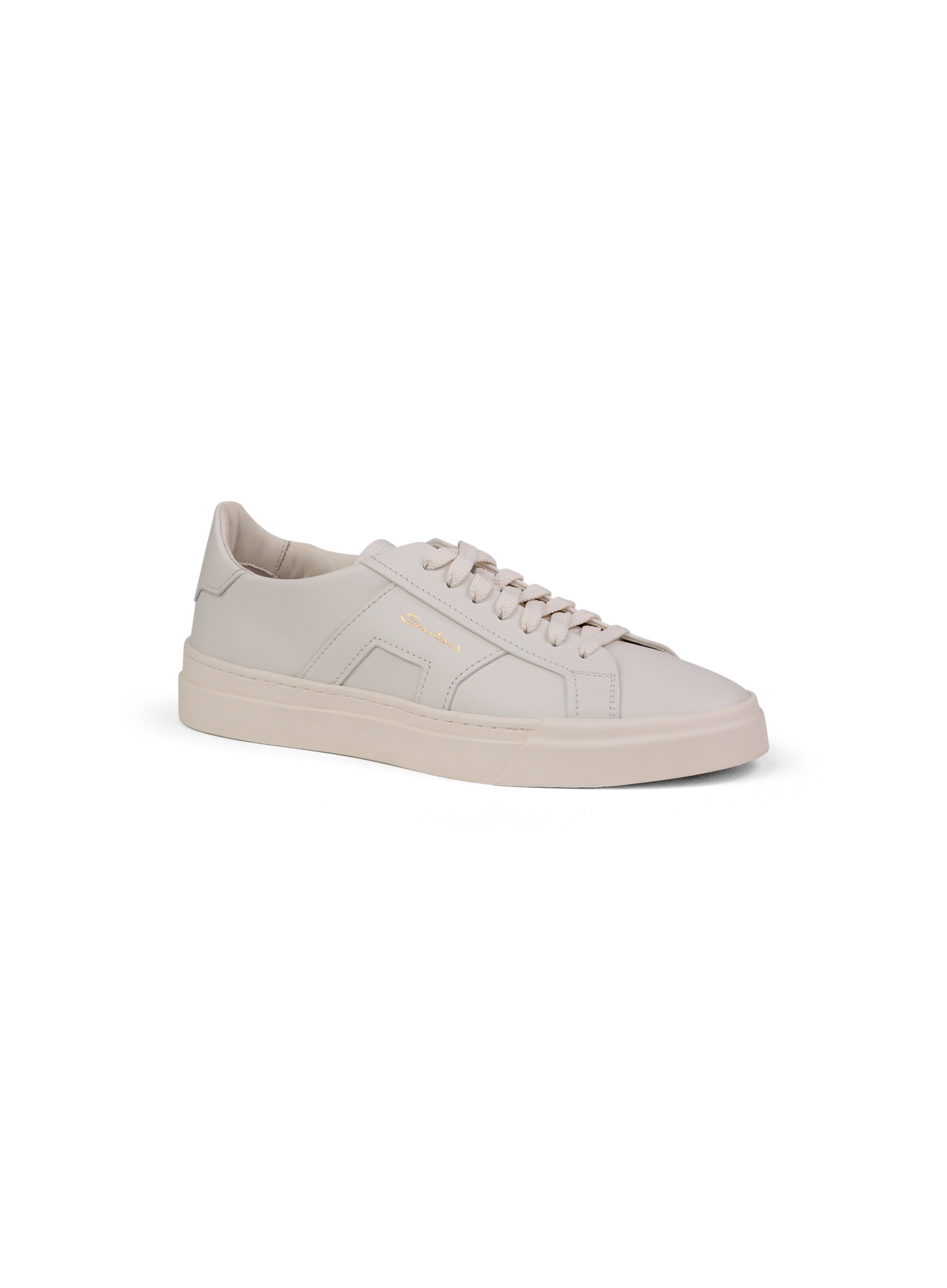 Clean icon sneakers van leer | Wit