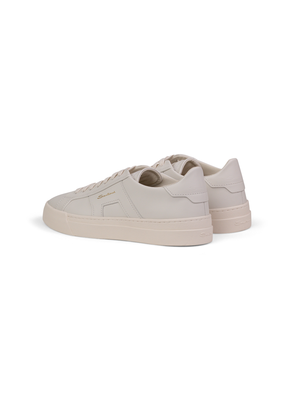 Clean icon sneakers van leer | Wit