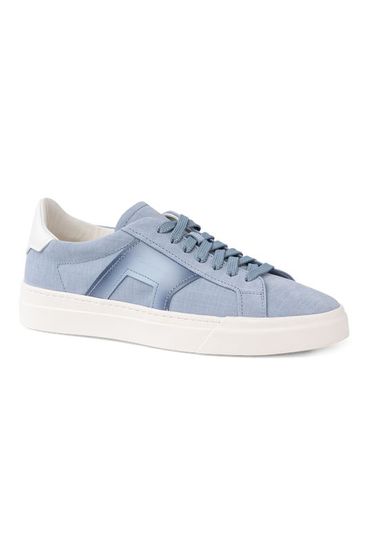 Sneakers van leer