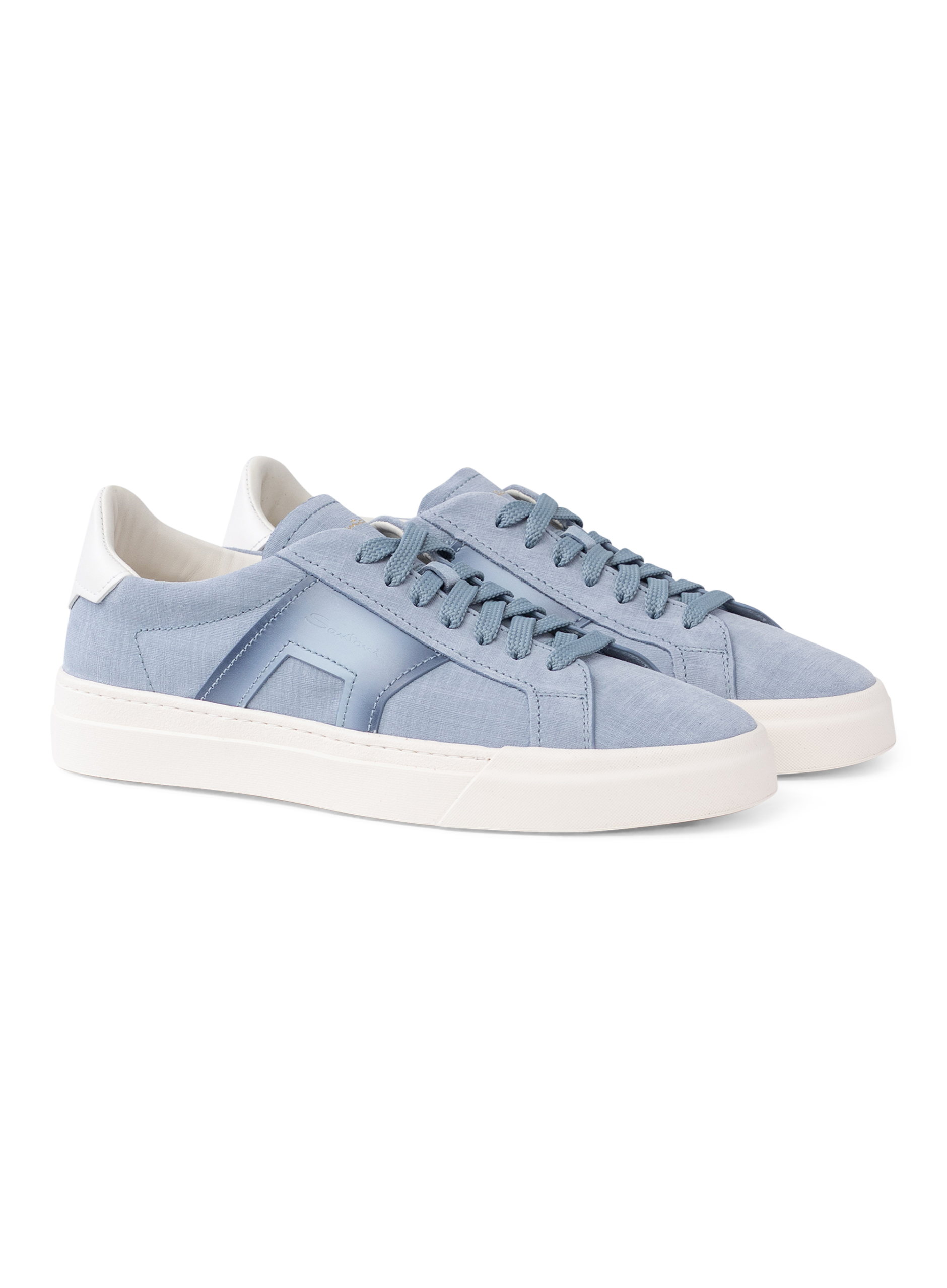 Sneakers van leer | L.Blauw