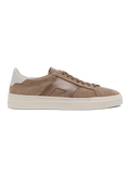 Sneakers van leer | TAUPE