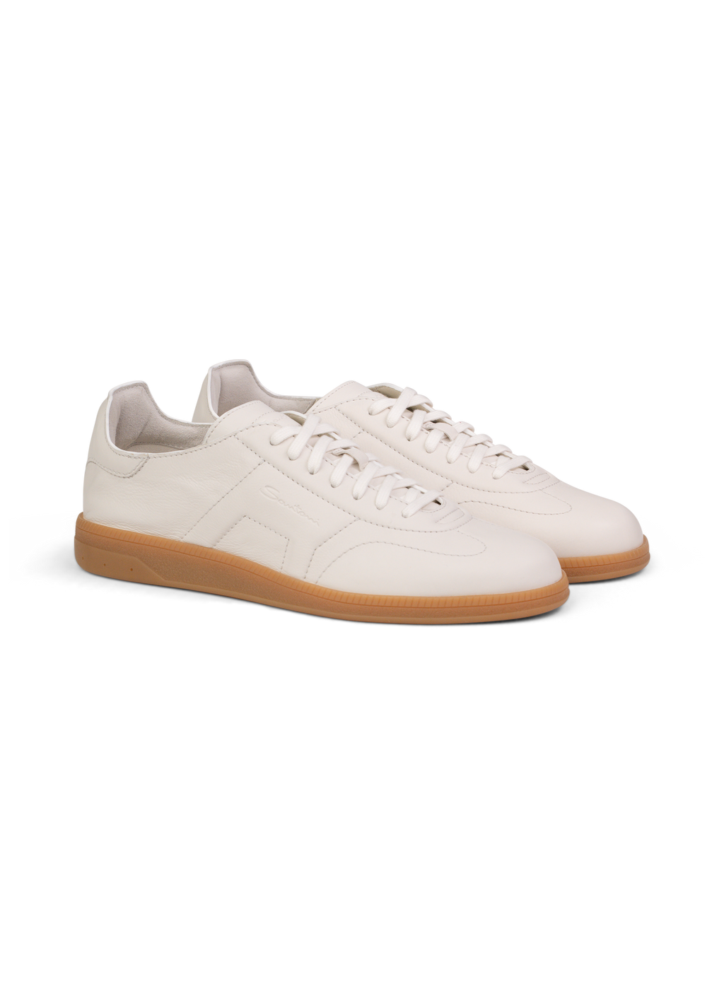 Leren sneakers | Wit