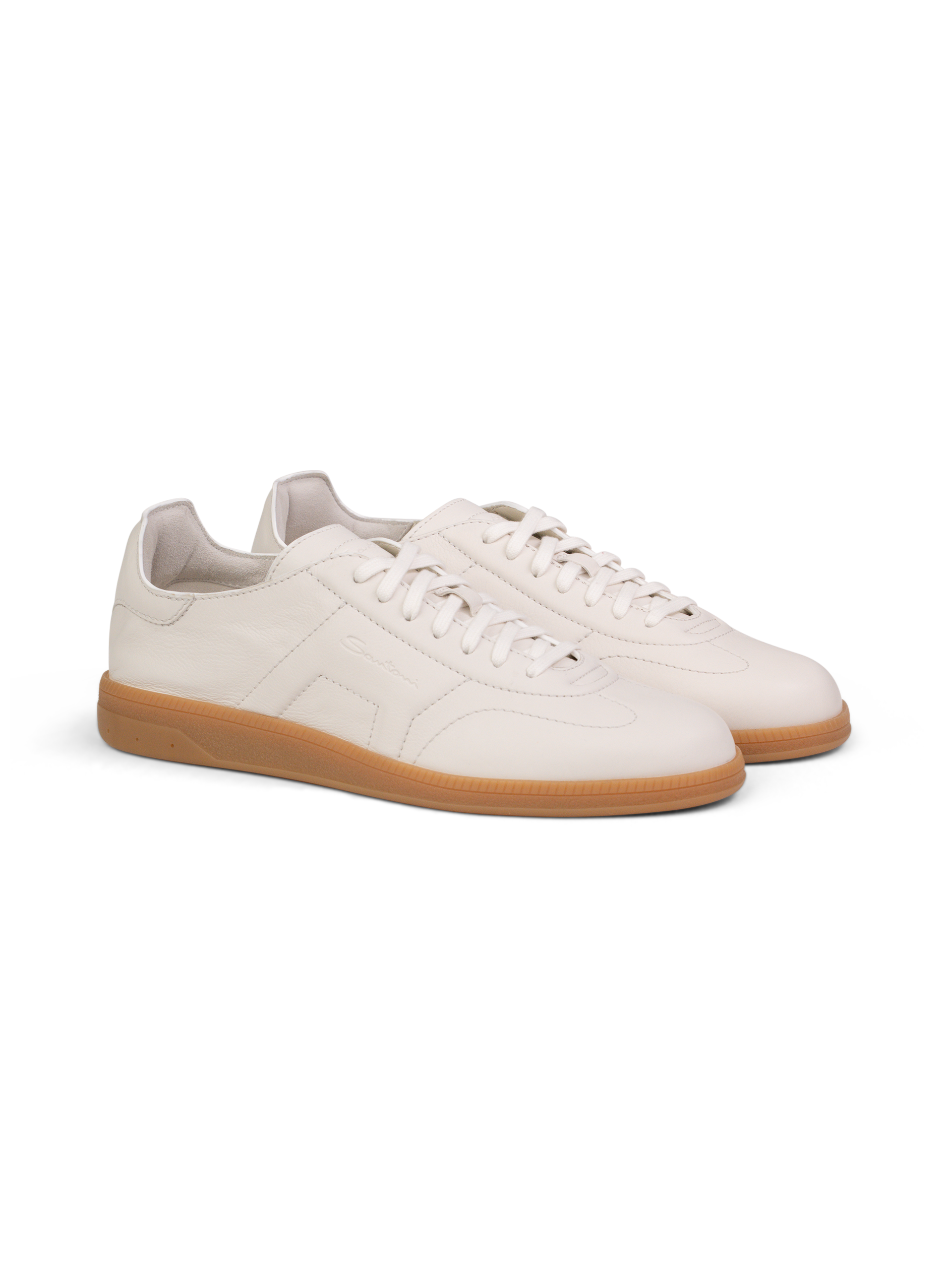 Leren sneakers | Wit