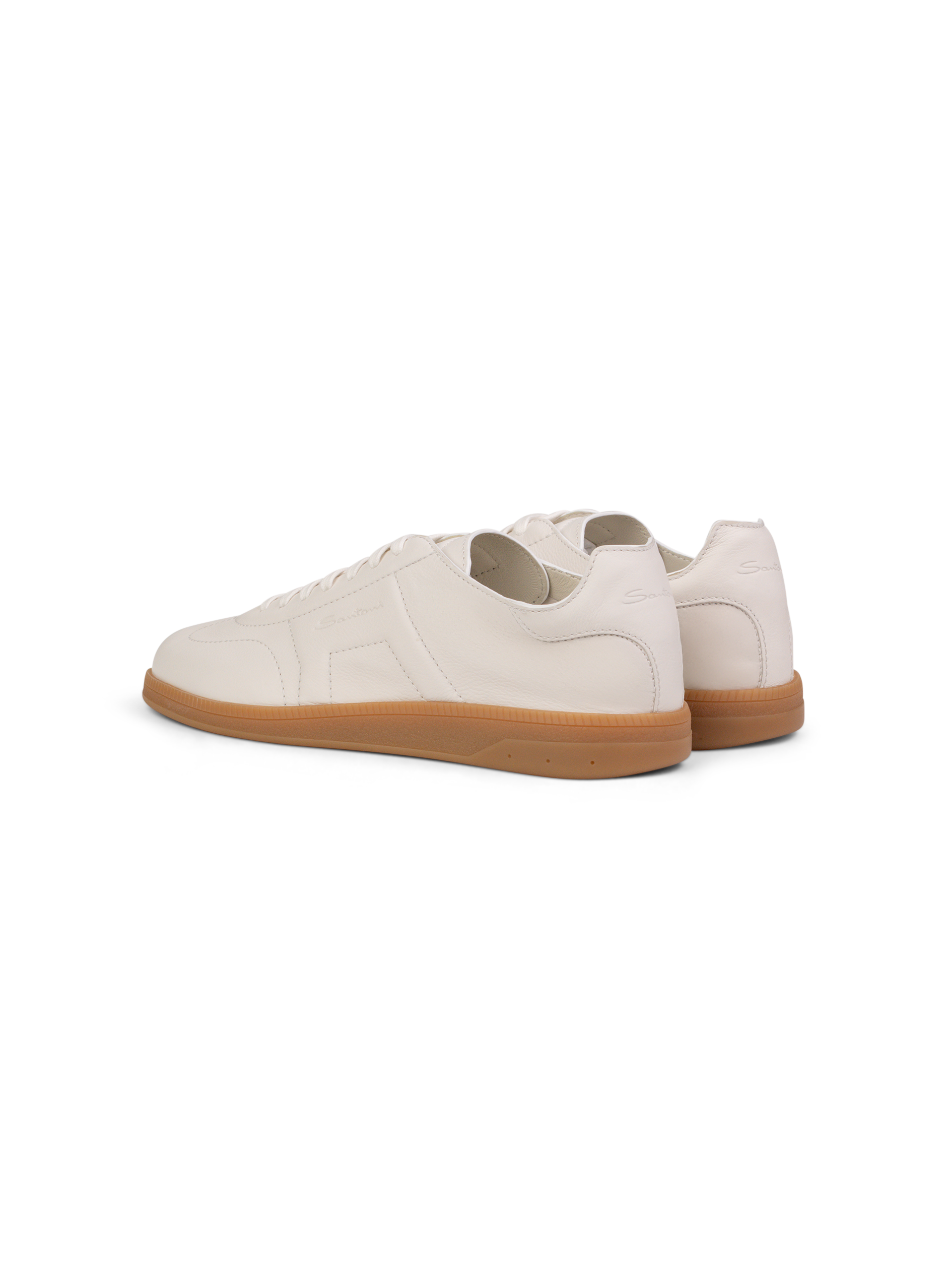 Leren sneakers | Wit