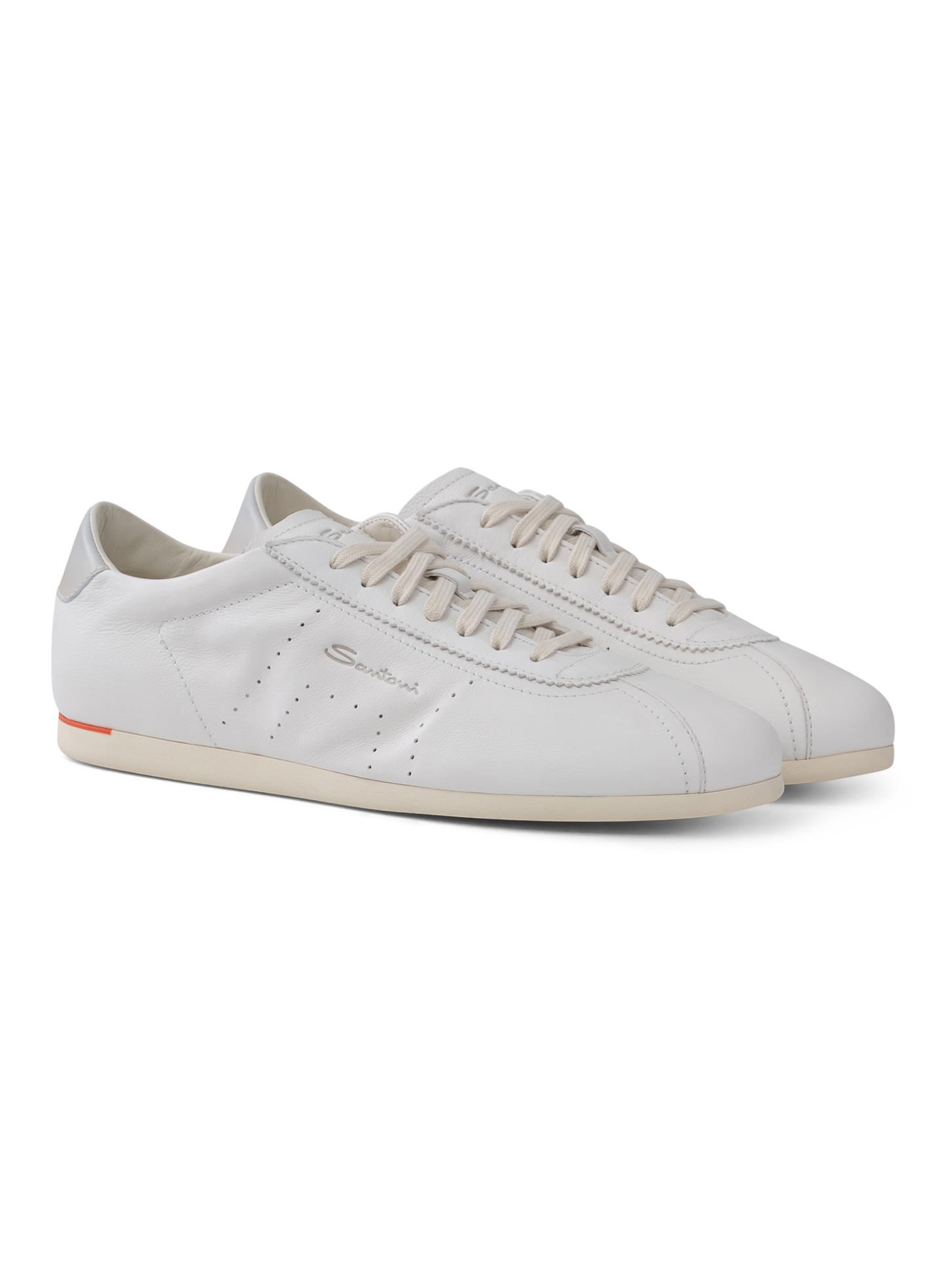 Sneakers van leer | Wit