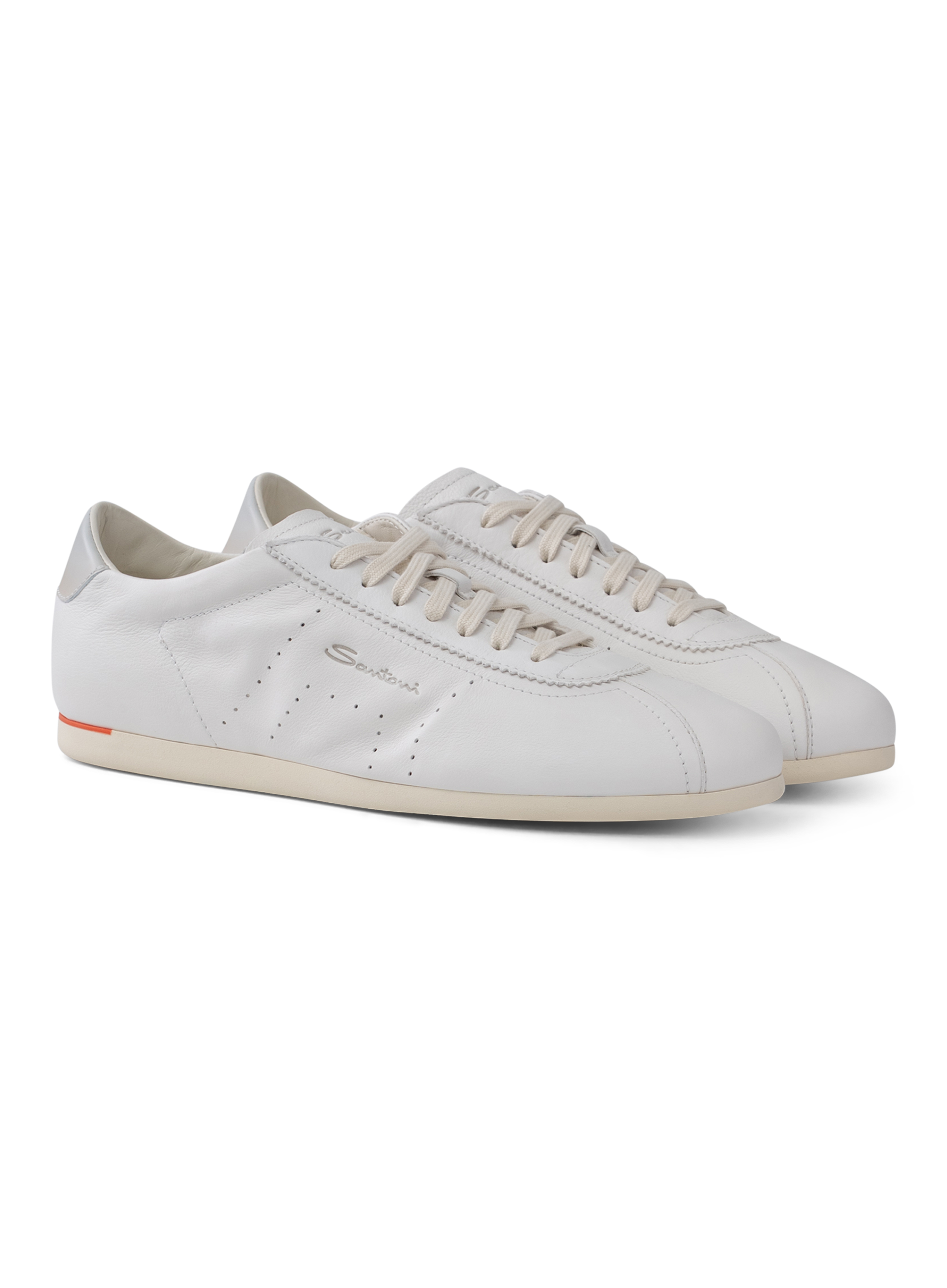 Sneakers van leer | Wit