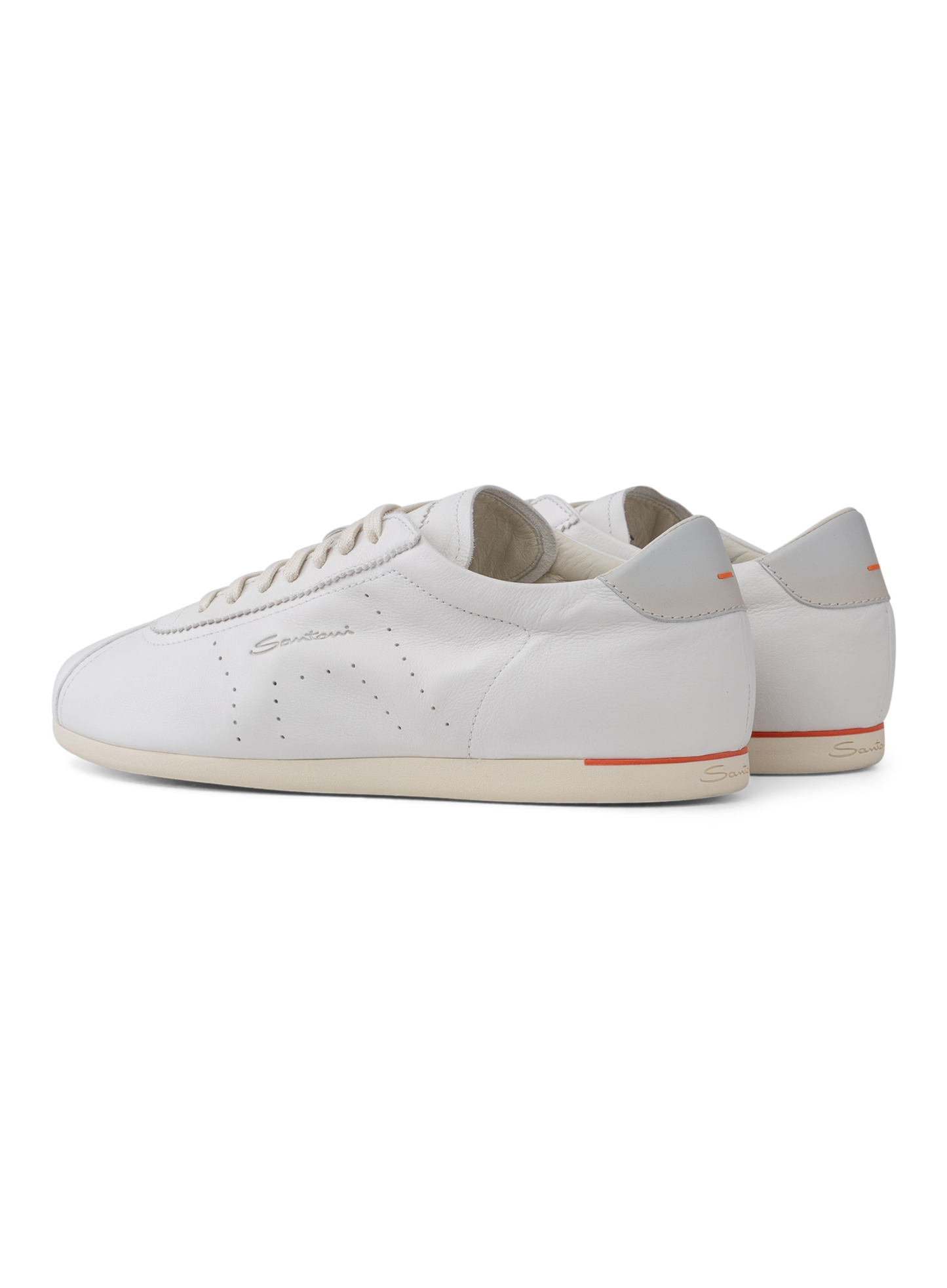 Sneakers van leer | Wit