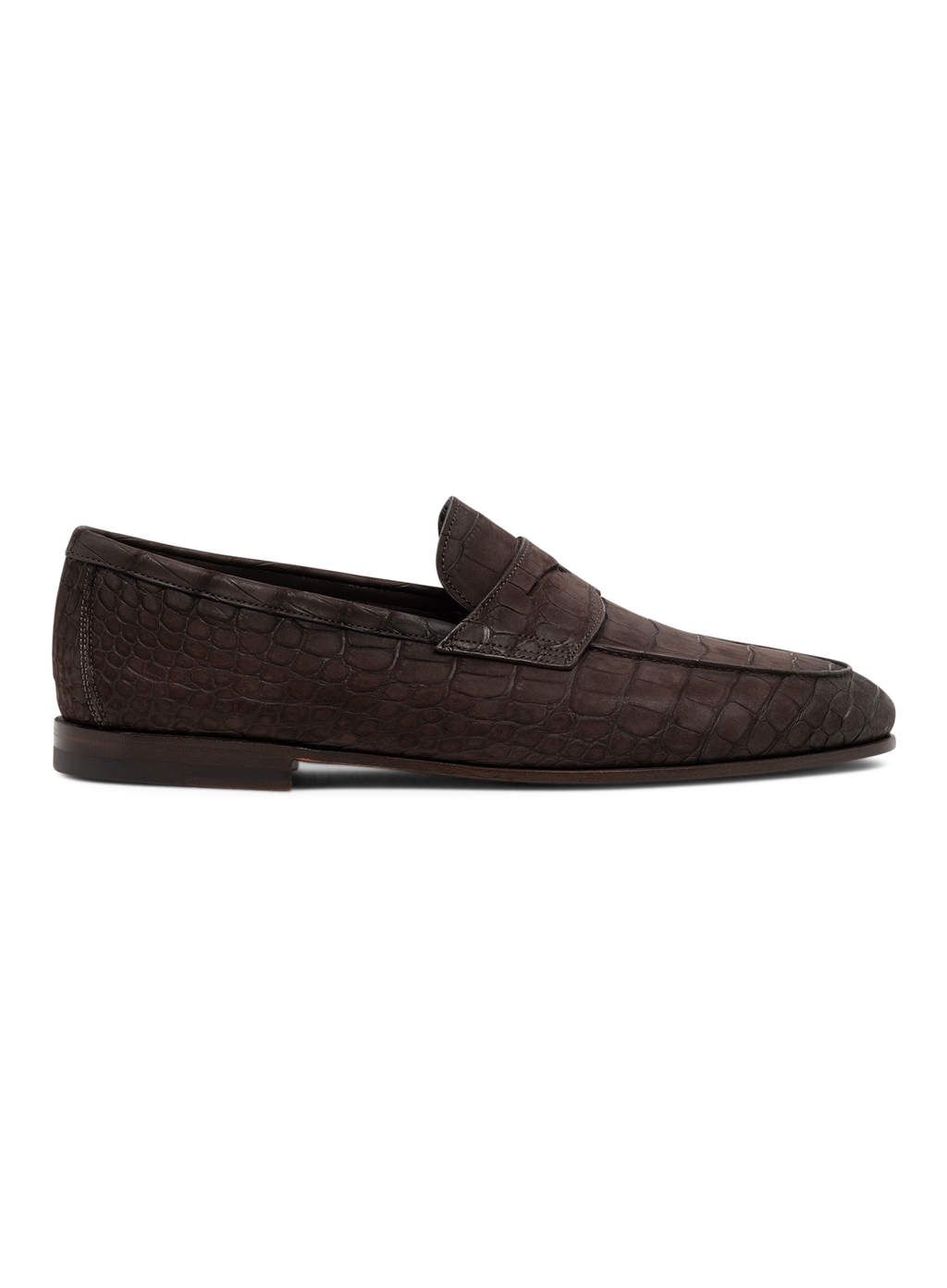 Penny loafers van krokodillenleer | D.Bruin