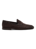 Penny loafers van krokodillenleer | D.Bruin
