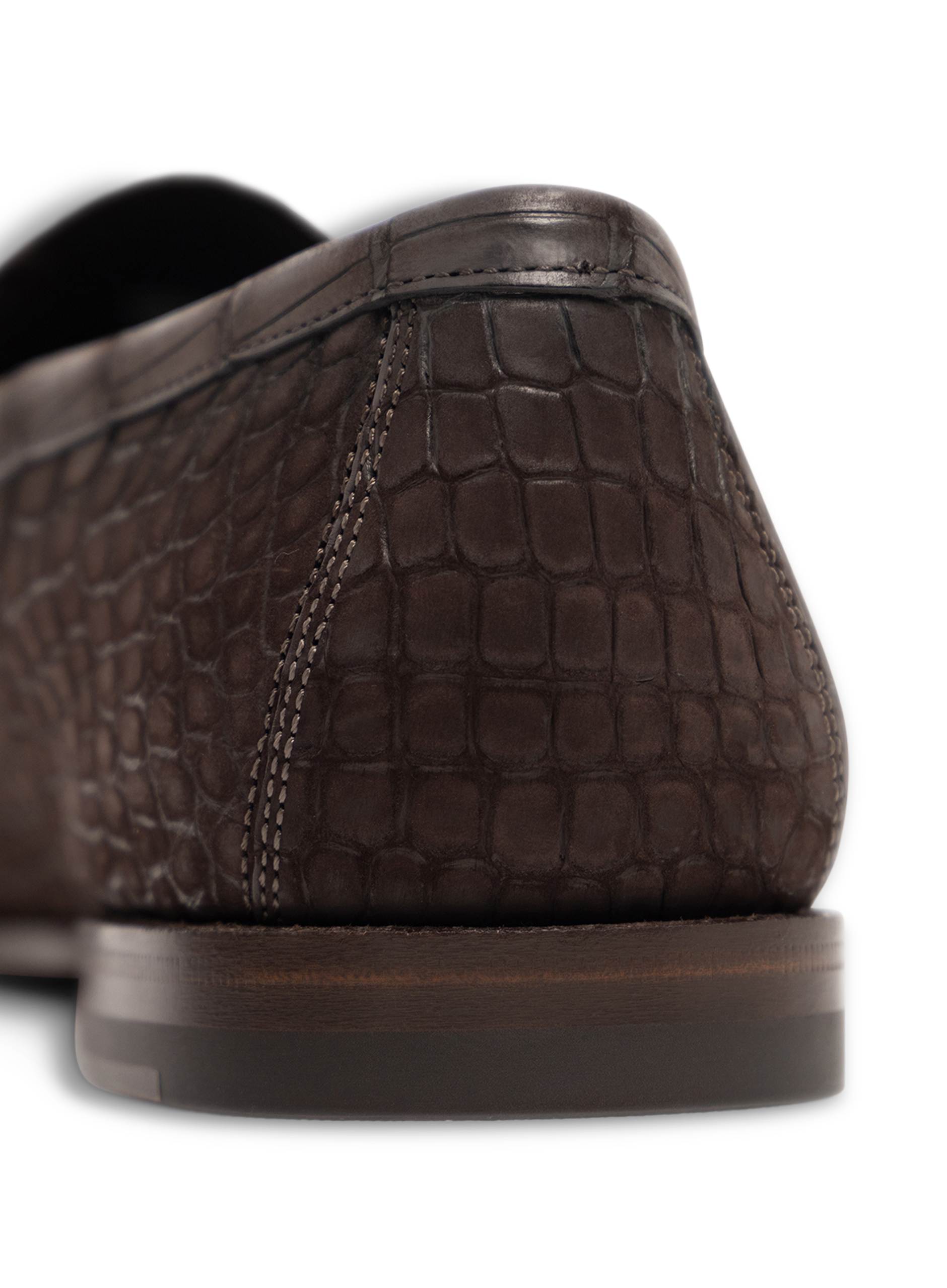 Penny loafers van krokodillenleer | FULL_WIDTH | D.Bruin