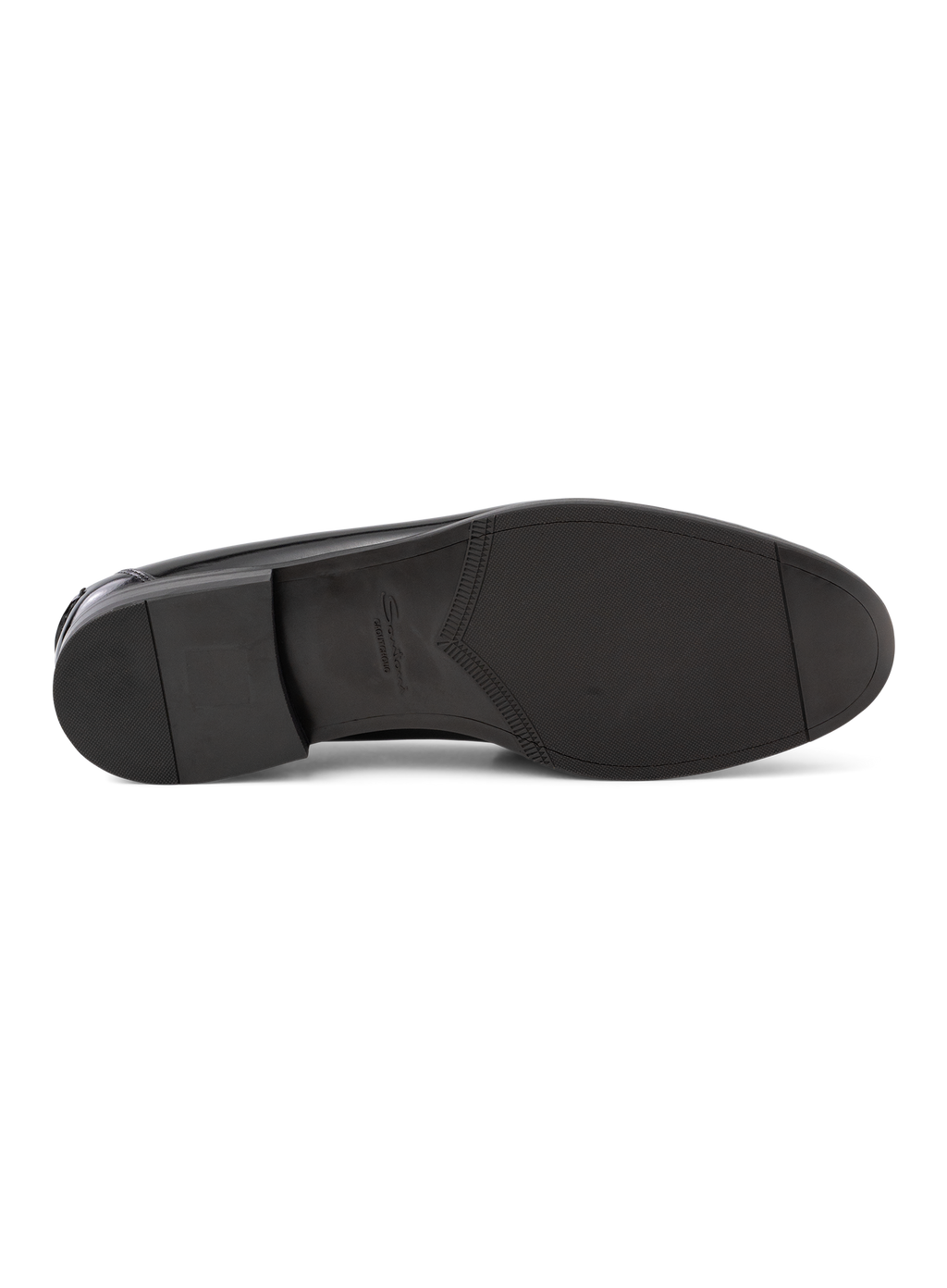 Leren penny loafers | Zwart