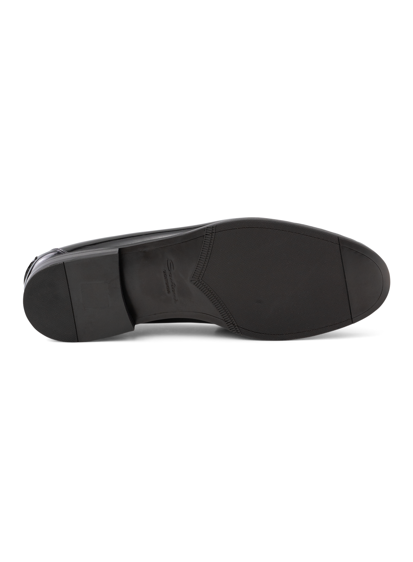 Leren penny loafers | Zwart