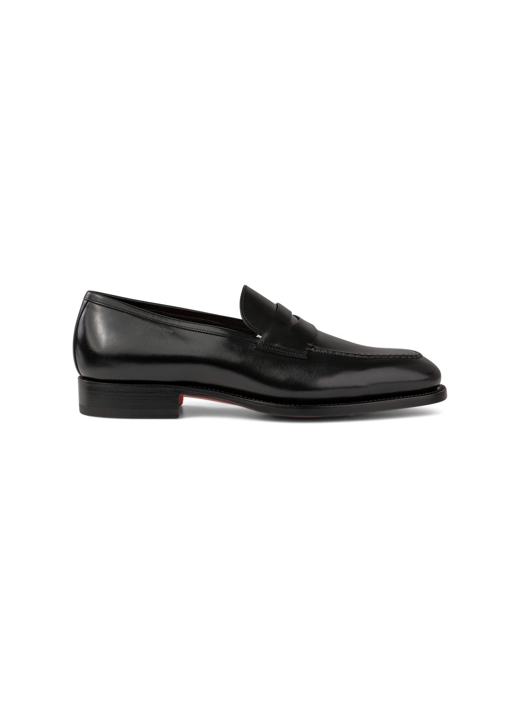 Penny loafers van leer | Zwart