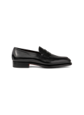 Penny loafers van leer | Zwart