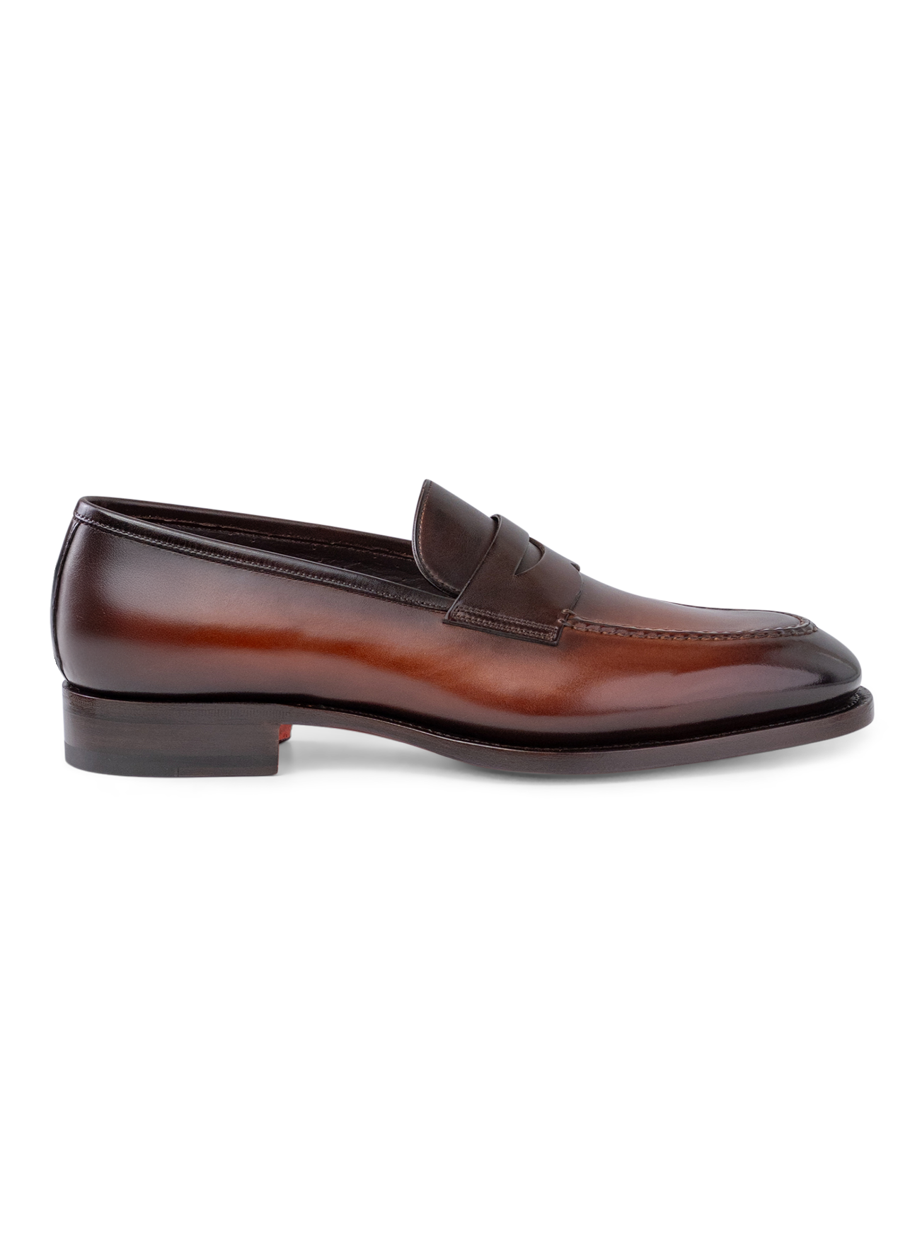 Penny loafers van leer | D.Bruin