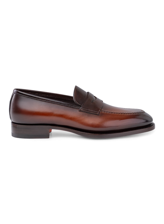 Penny loafers van leer | D.Bruin