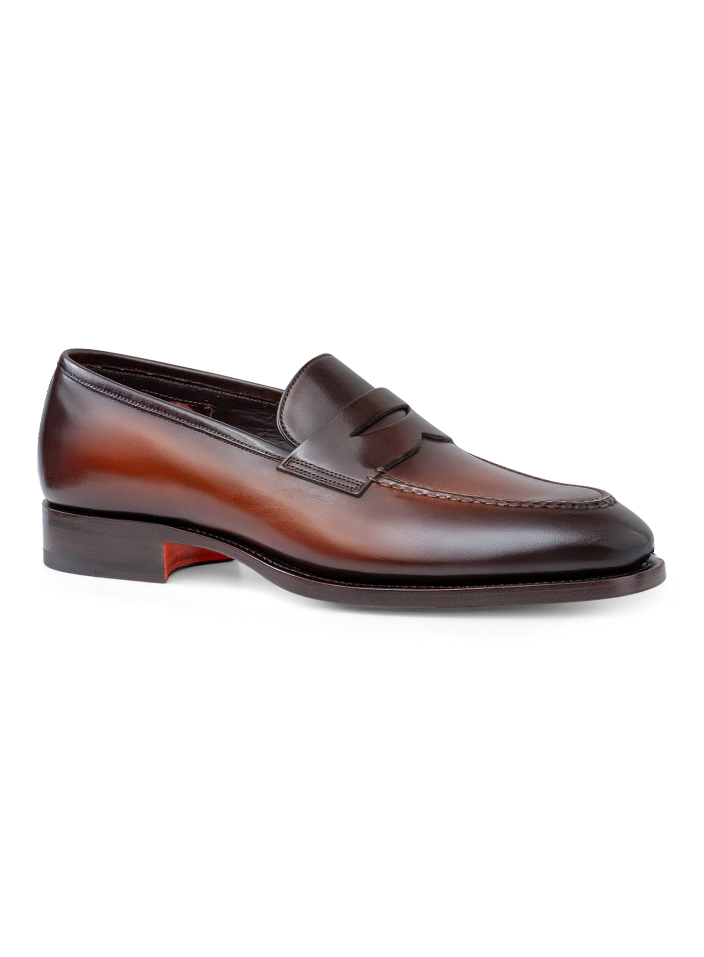 Penny loafers van leer | D.Bruin