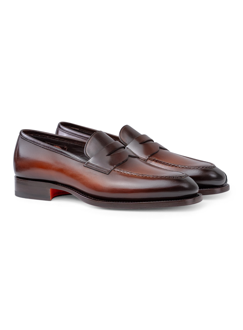 Penny loafers van leer | D.Bruin