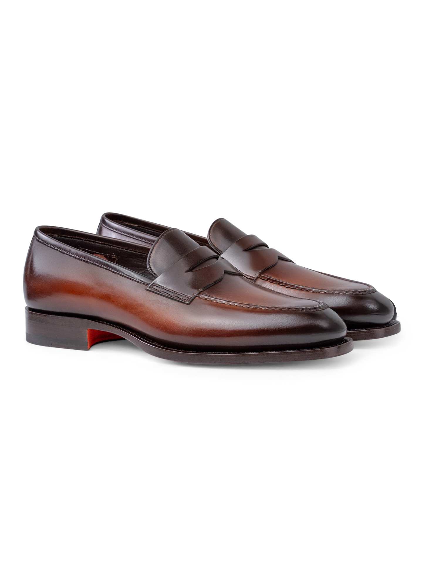 Penny loafers van leer | D.Bruin