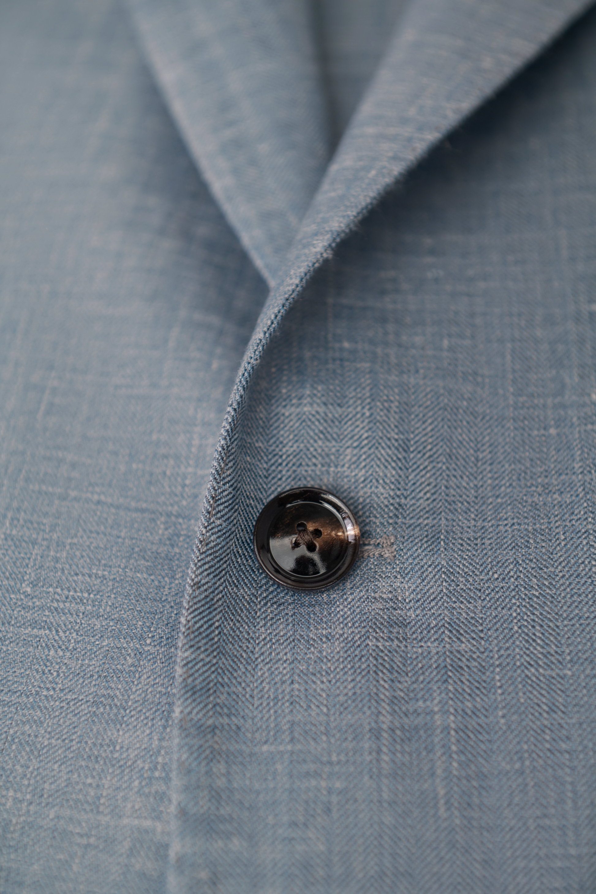 Jasje van scheerwol, zijde en linnen | L.Blauw