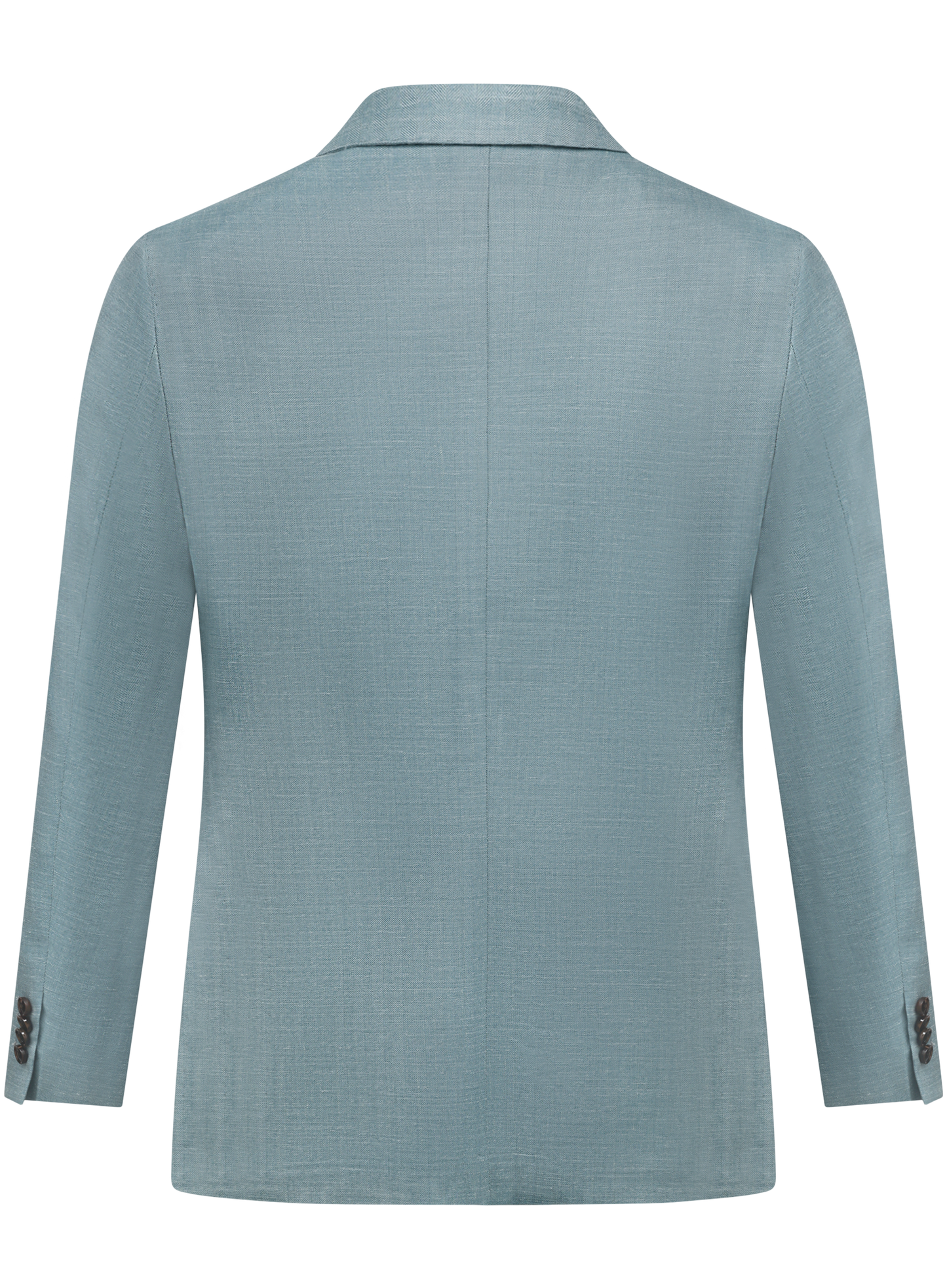 Jasje van scheerwol, zijde en linnen | Turqoise