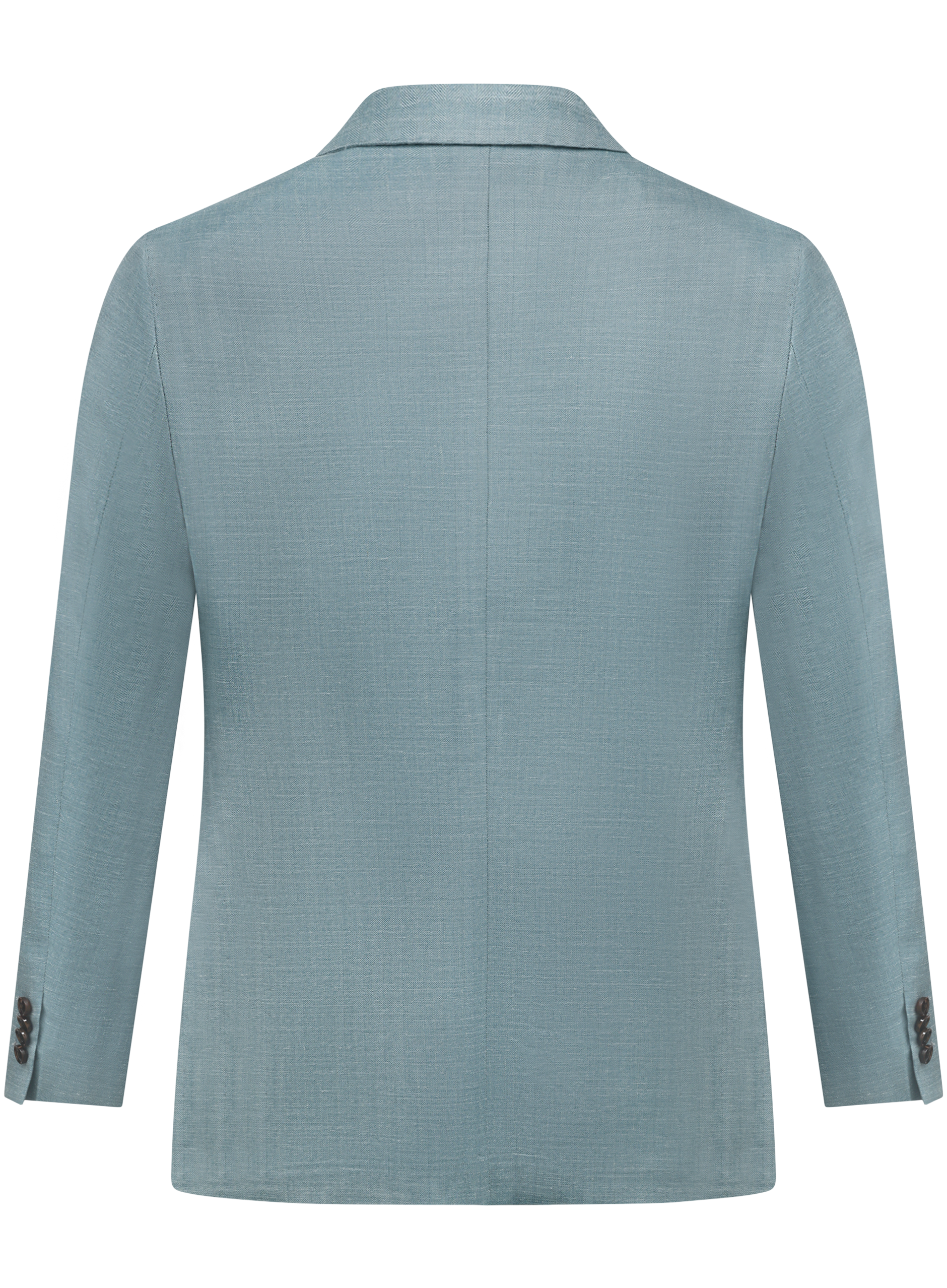 Jasje van scheerwol, zijde en linnen | Turqoise