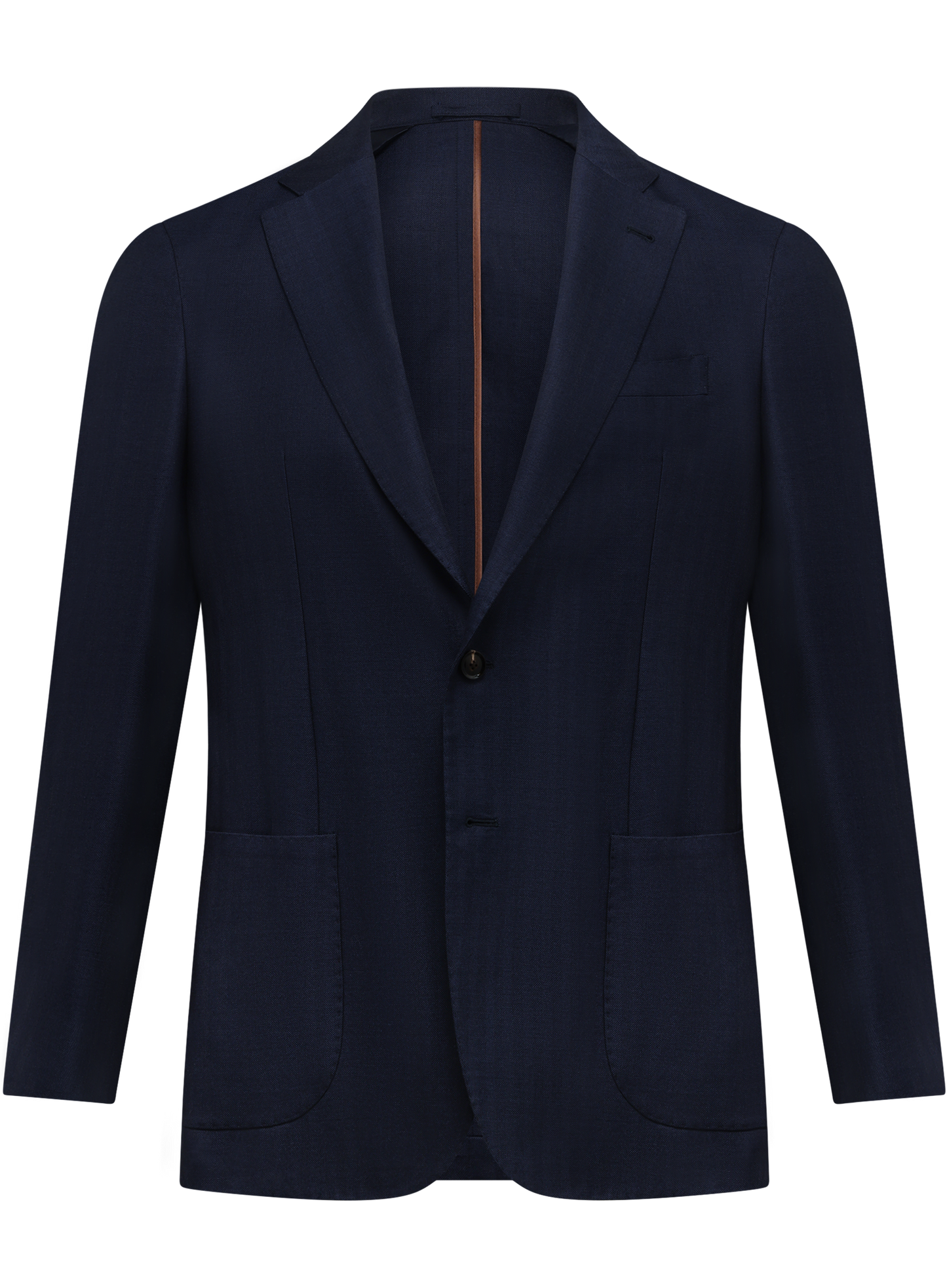 Jasje van scheerwol, zijde en linnen | BLUE NAVY