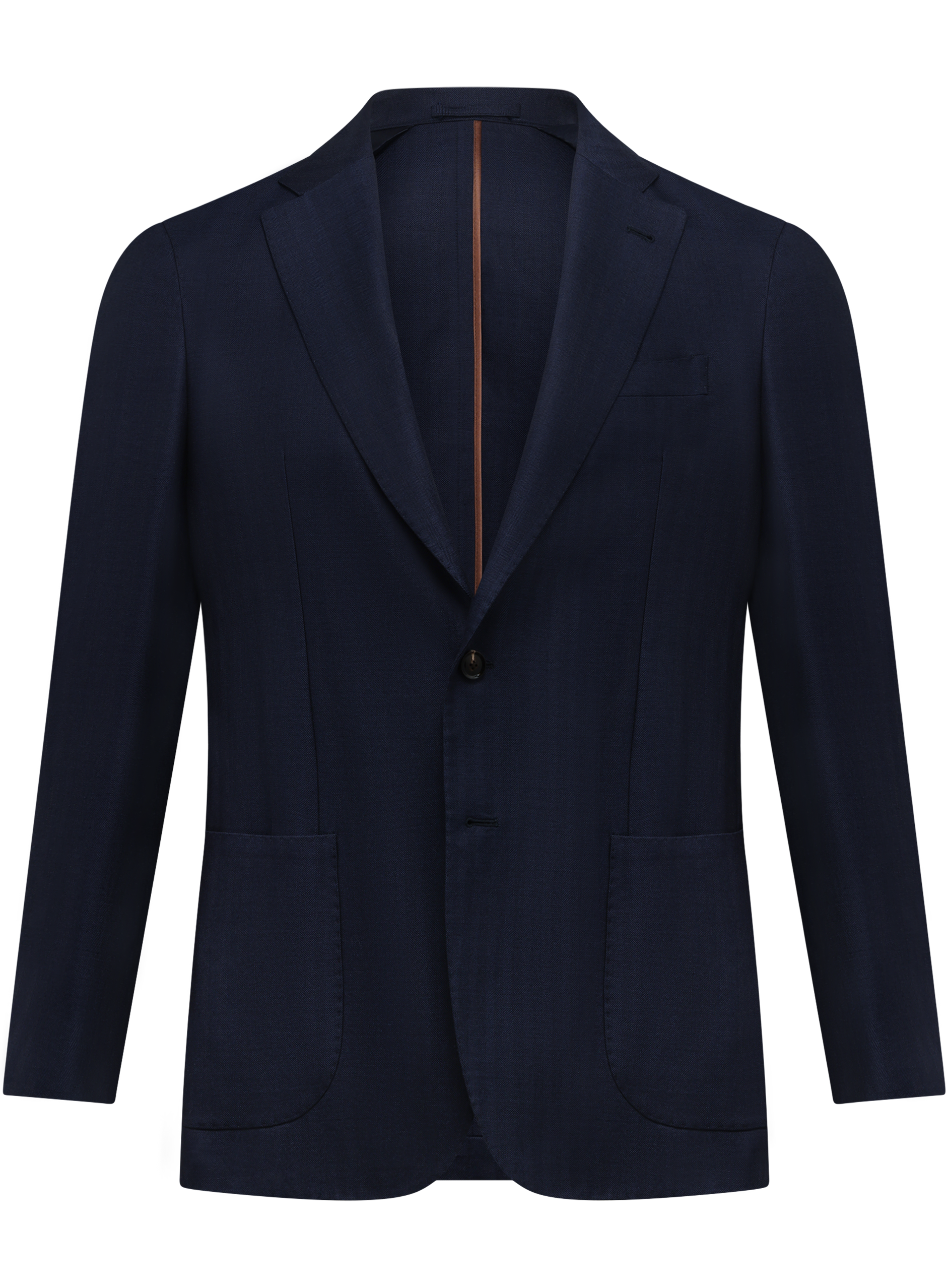 Jasje van scheerwol, zijde en linnen | BLUE NAVY