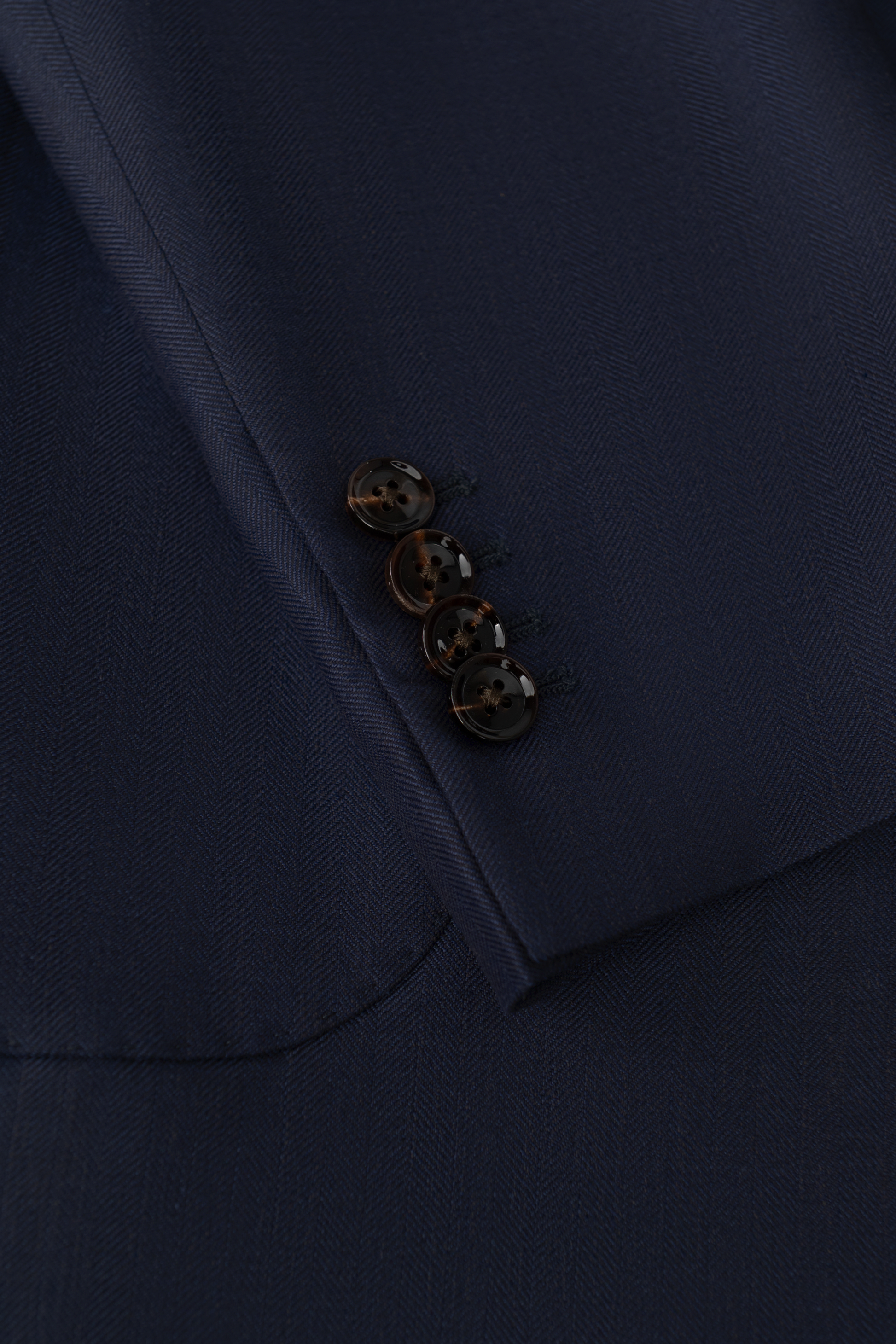 Jasje van scheerwol, zijde en linnen | BLUE NAVY