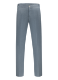 Pantalon van scheerwol, zijde en linnen | L.Blauw