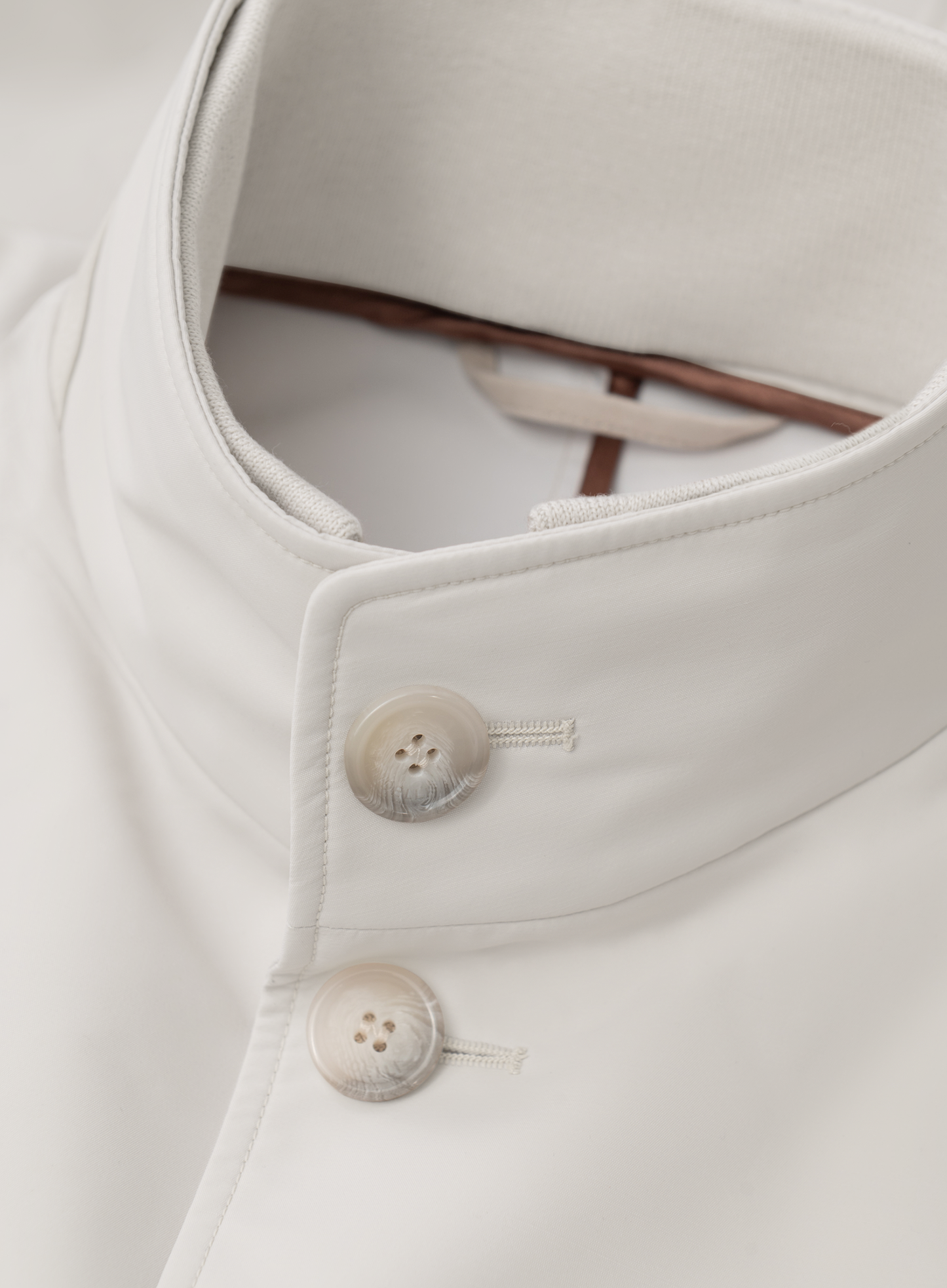 Jas van scheerwol | Beige