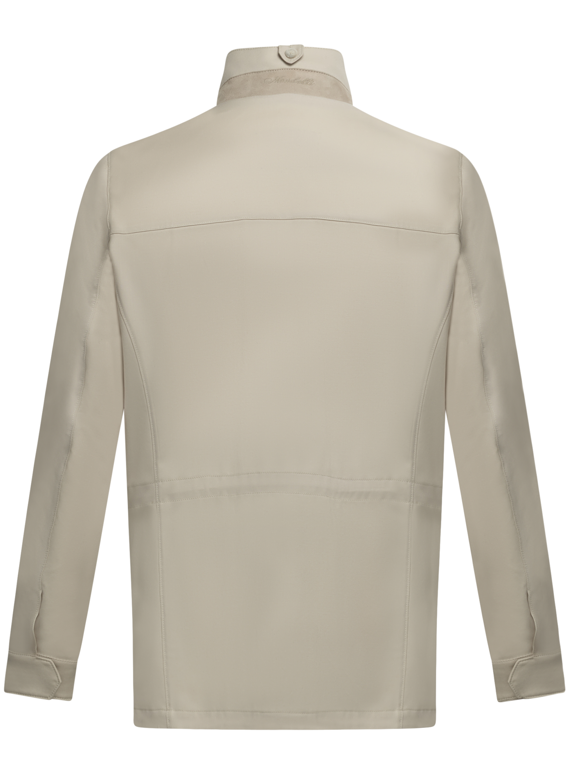 Field jacket van wol | Beige