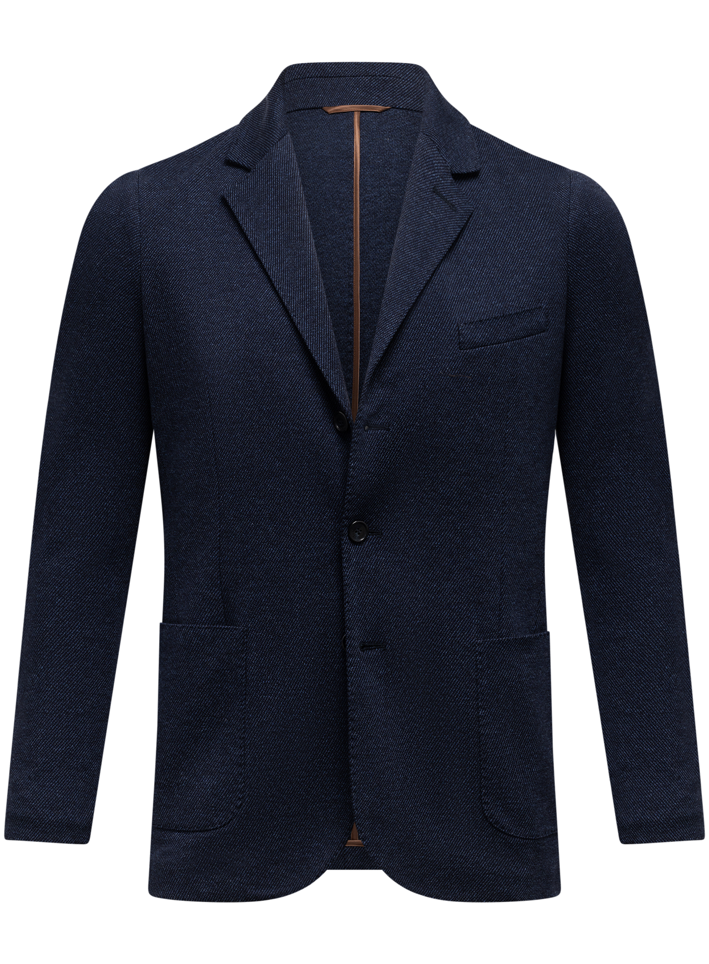 Jasje van scheerwol en katoen | FULL_WIDTH | Blauw