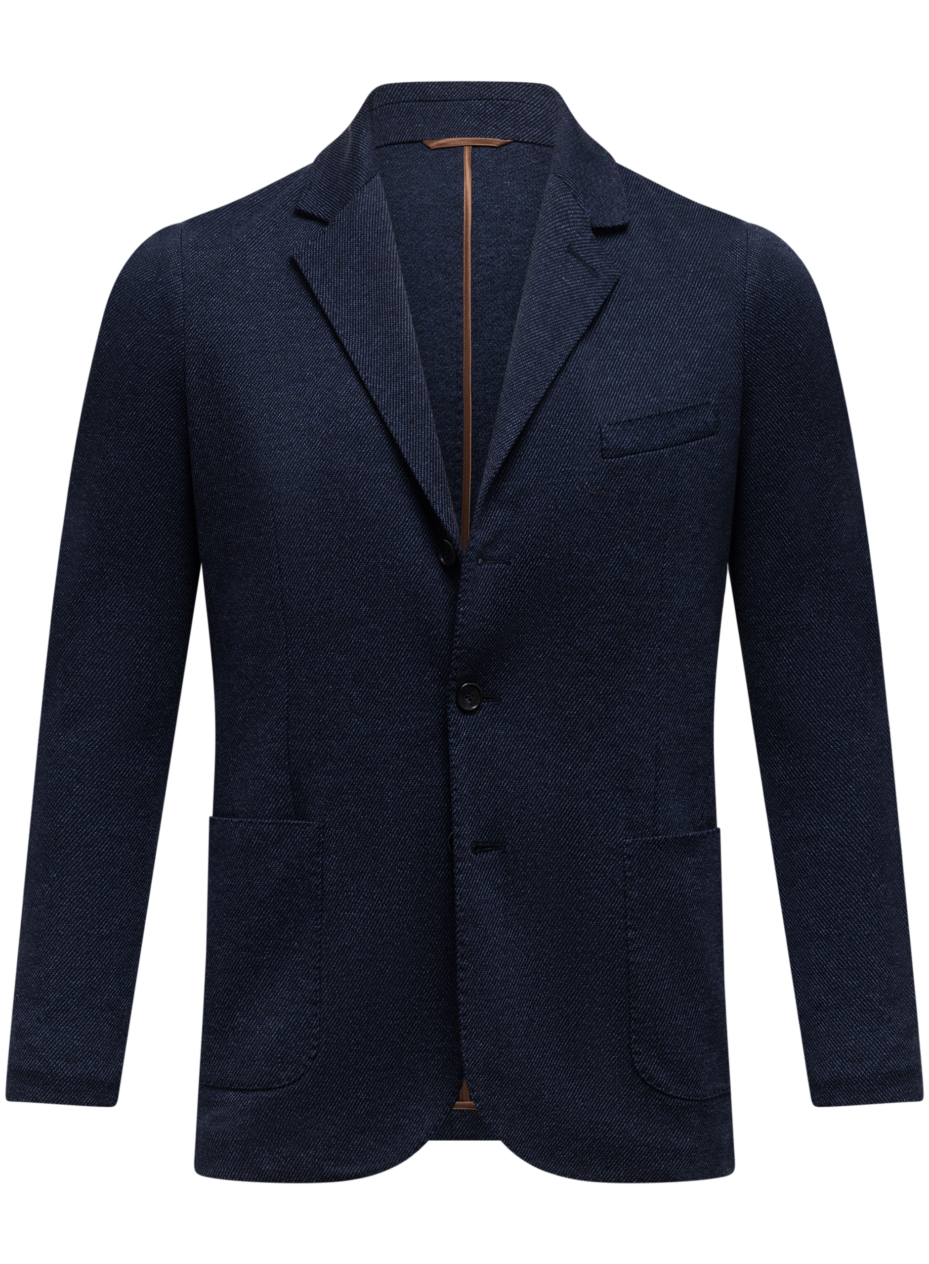 Jasje van scheerwol en katoen | FULL_WIDTH | Blauw