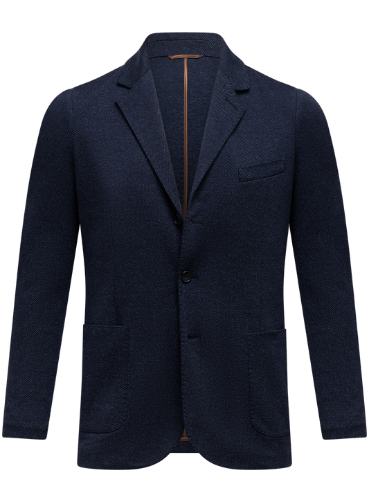 Jasje van scheerwol en katoen | FULL_WIDTH | Blauw