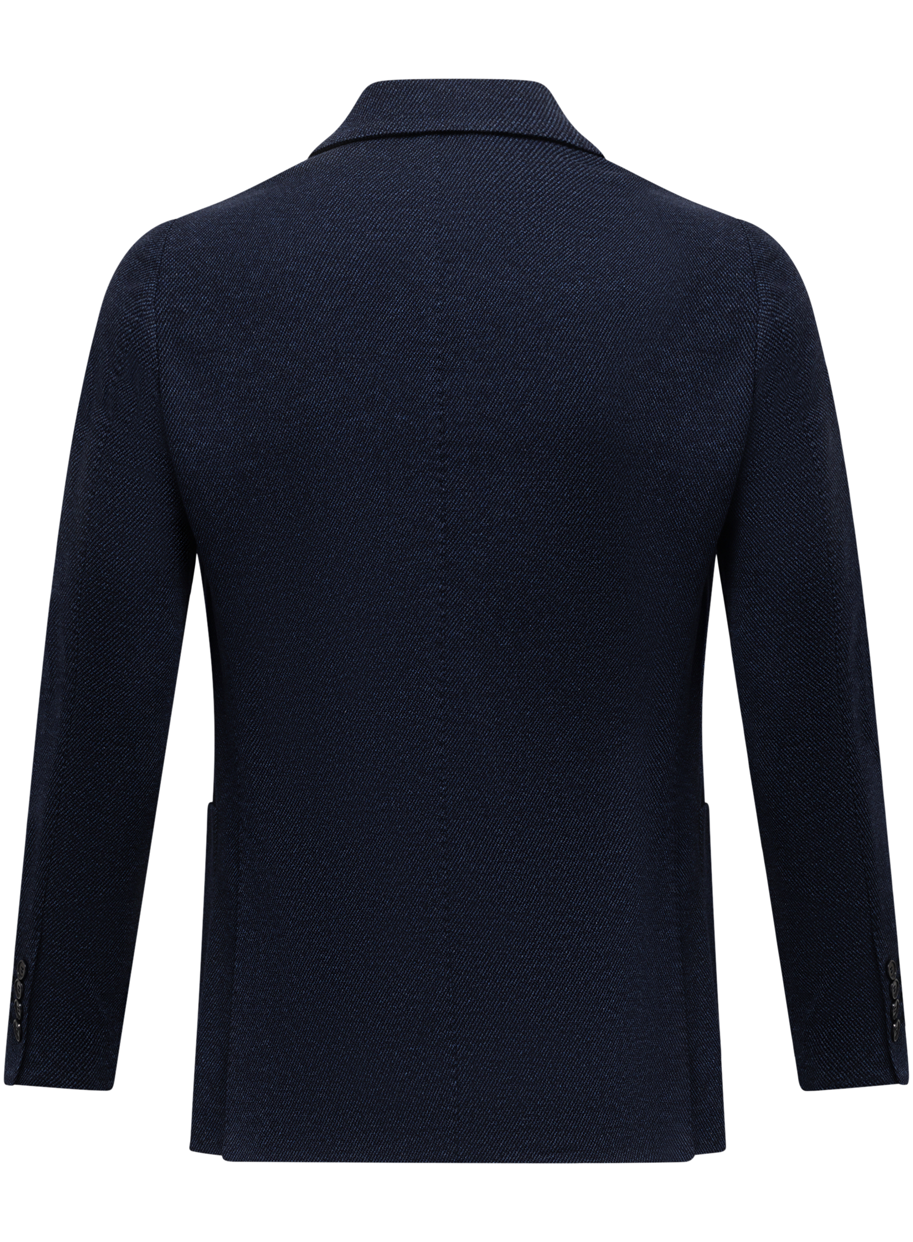 Jasje van scheerwol en katoen | FULL_WIDTH | Blauw