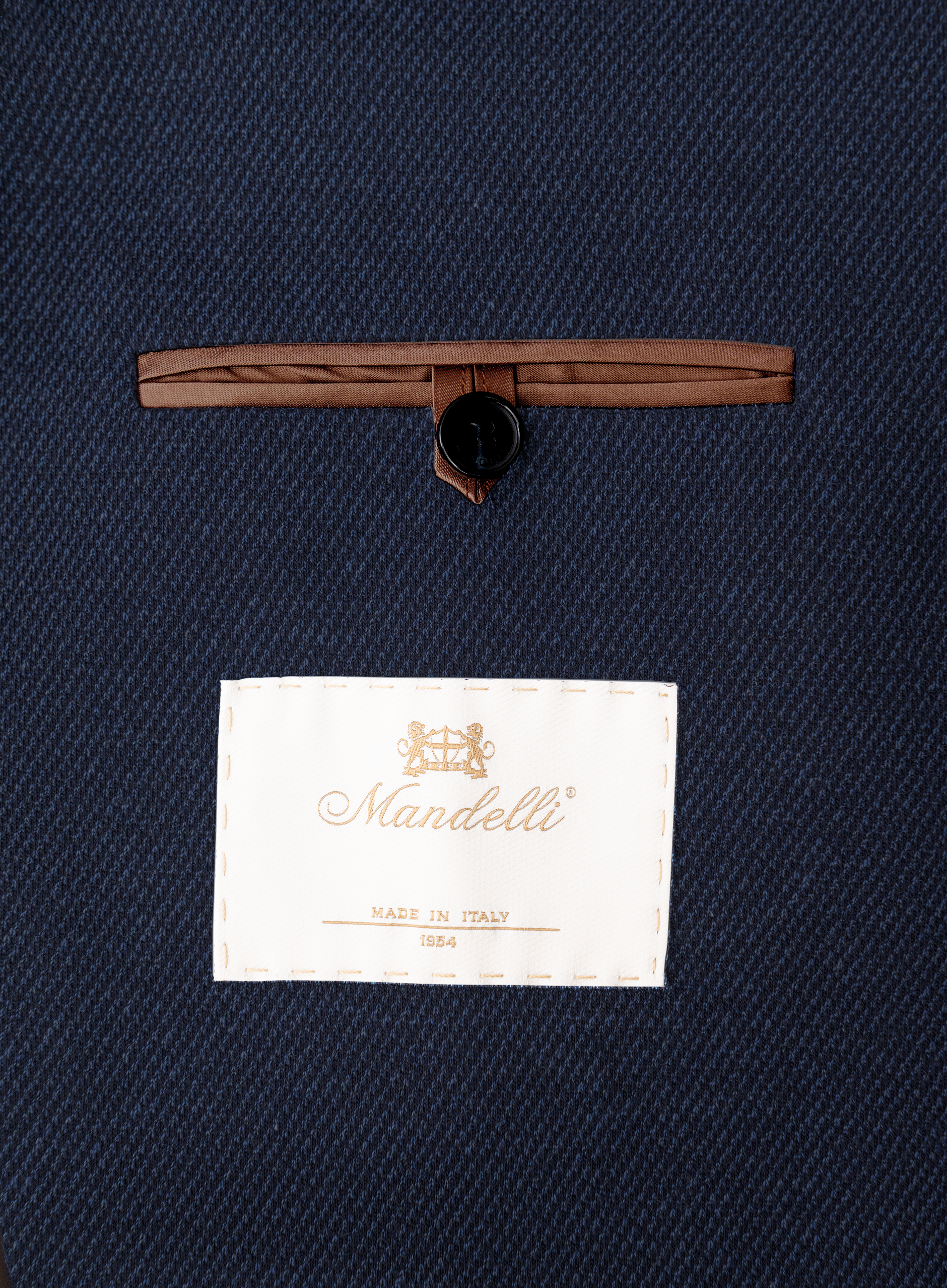 Jasje van scheerwol en katoen | FULL_WIDTH | Blauw