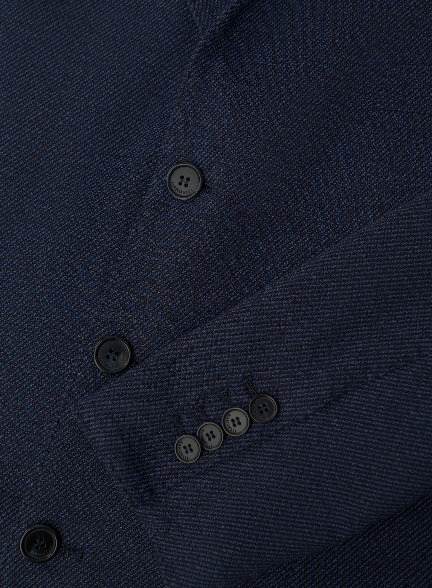 Jasje van scheerwol en katoen | FULL_WIDTH | Blauw