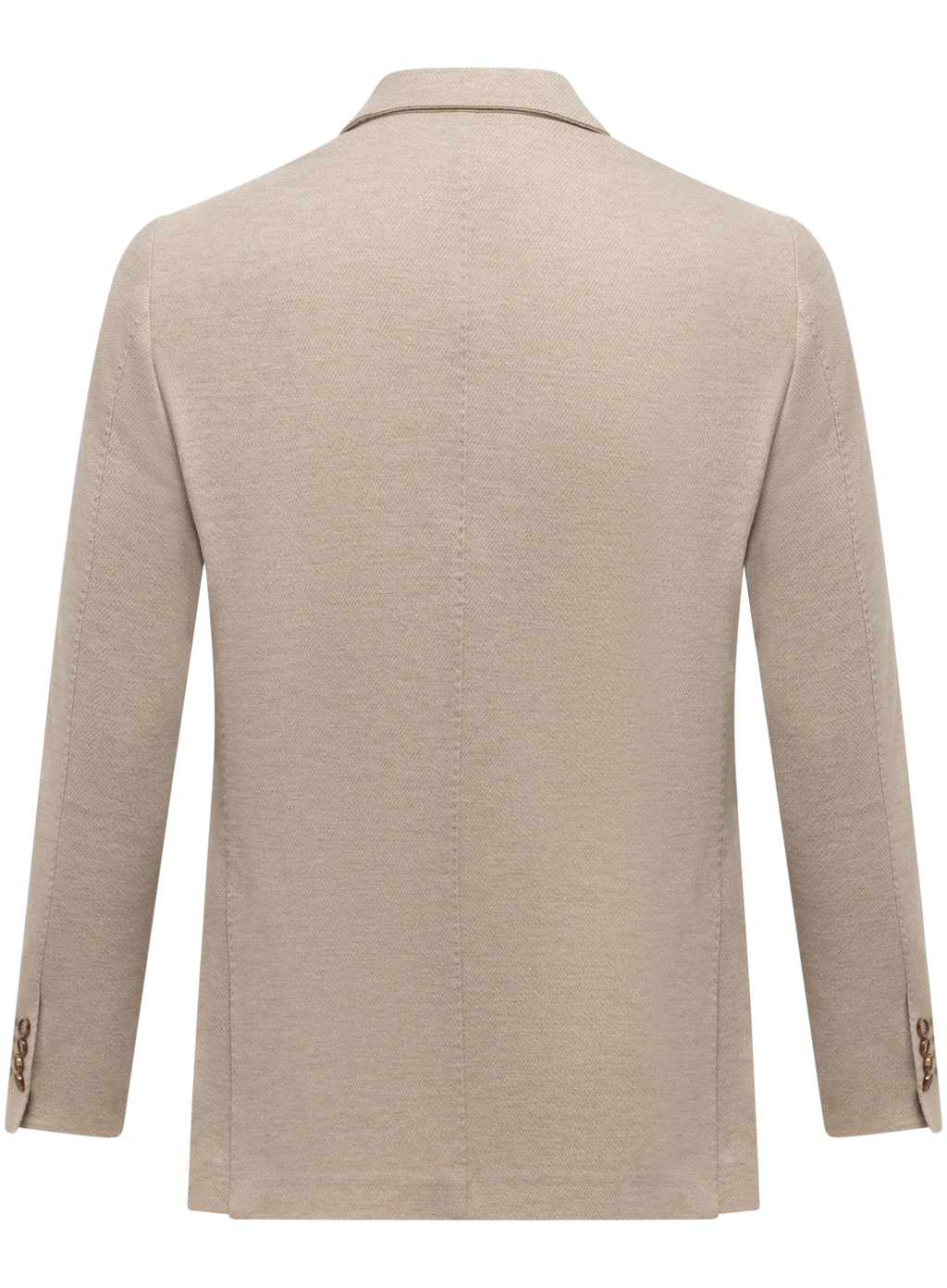 Jasje van scheerwol en katoen | FULL_WIDTH | Beige