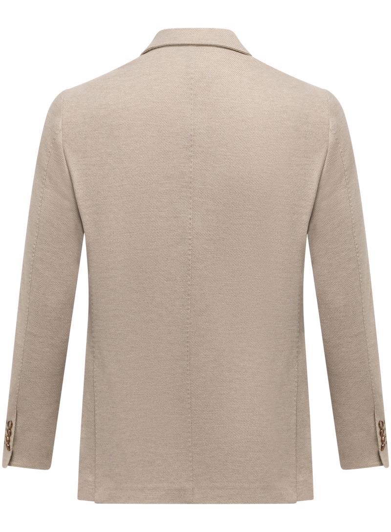 Jacket made of new wool and cotton