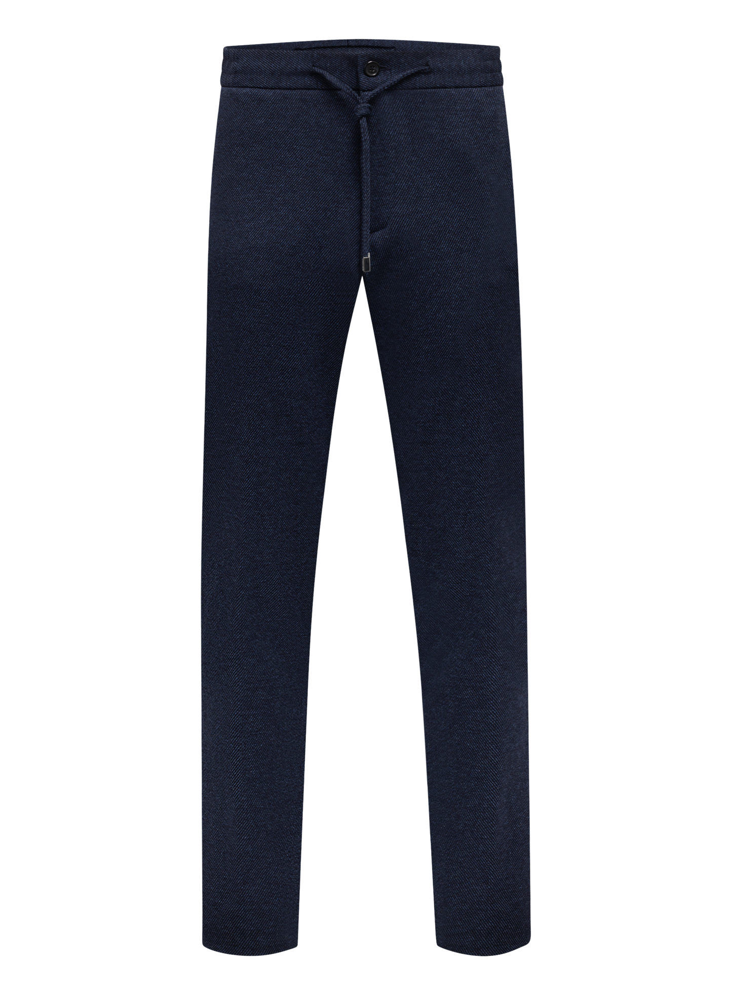 Broek van scheerwol en katoen | FULL_WIDTH | Blauw