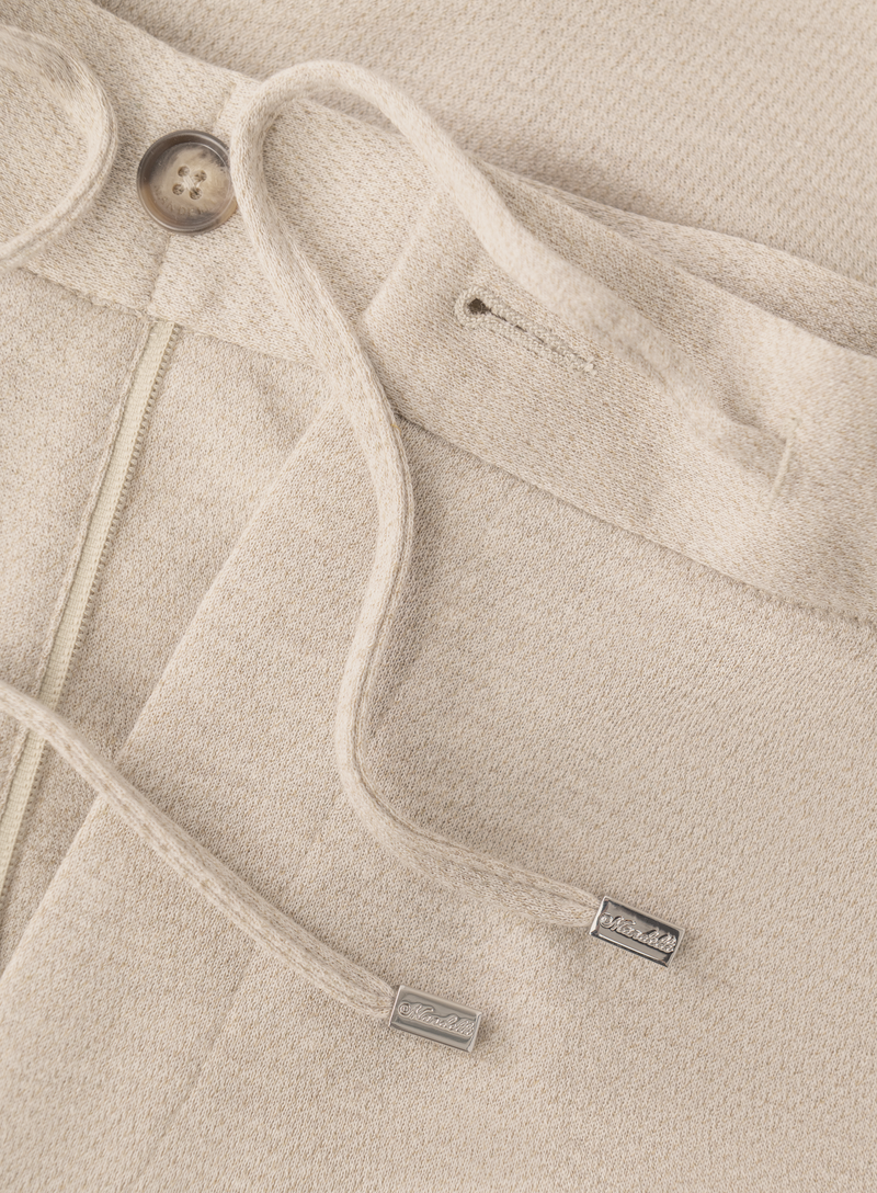 Trousers made of new wool and cotton