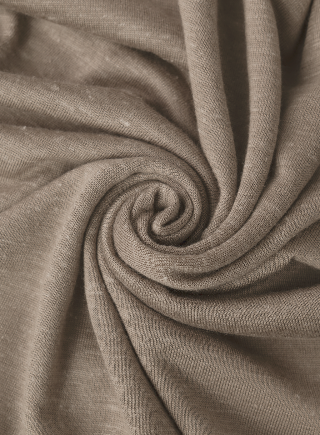 Cashmere-zijde-hennep polo | FULL_WIDTH | Beige