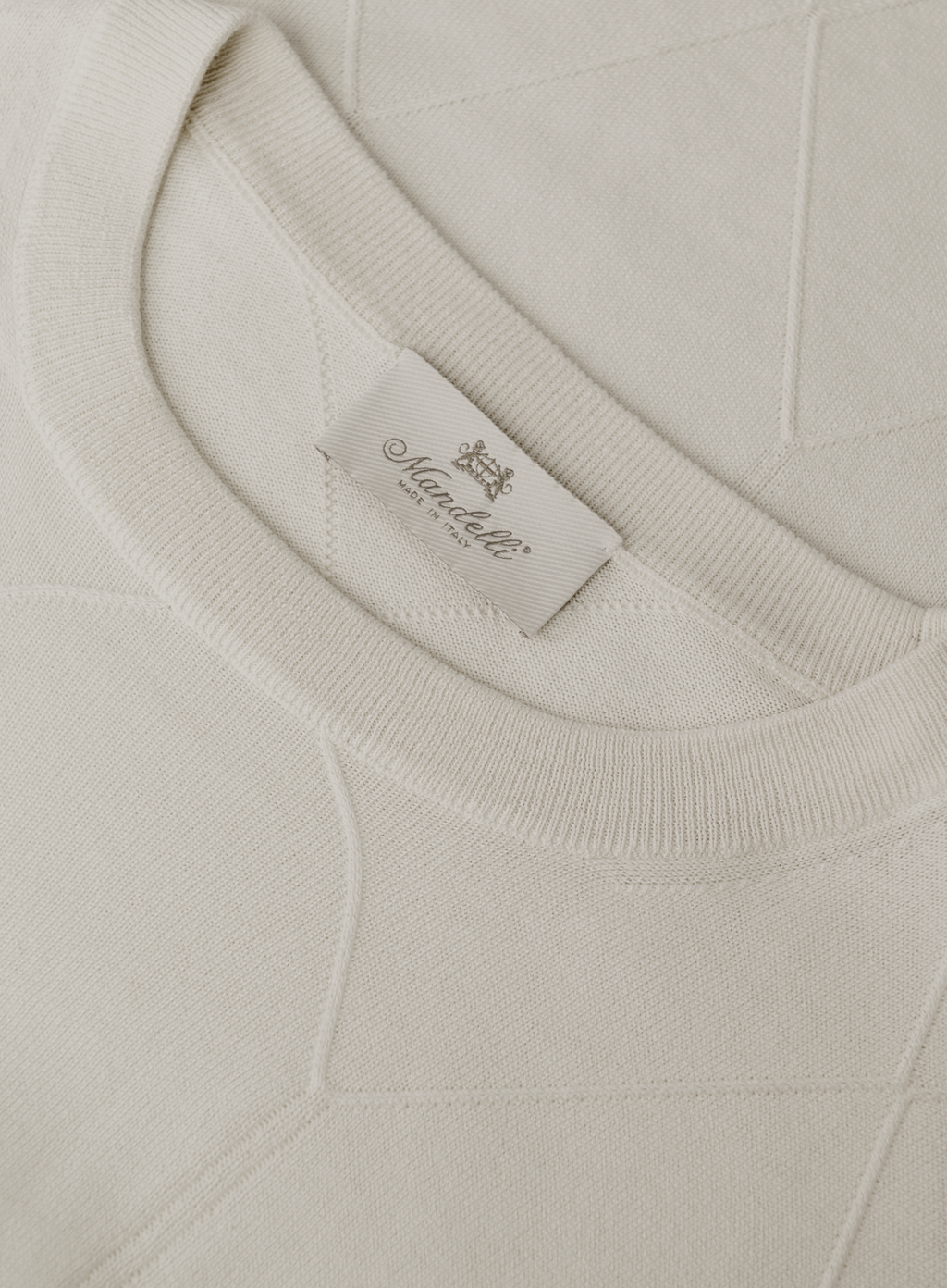 T-shirt van zijde en katoen | FULL_WIDTH | ROOM-WIT