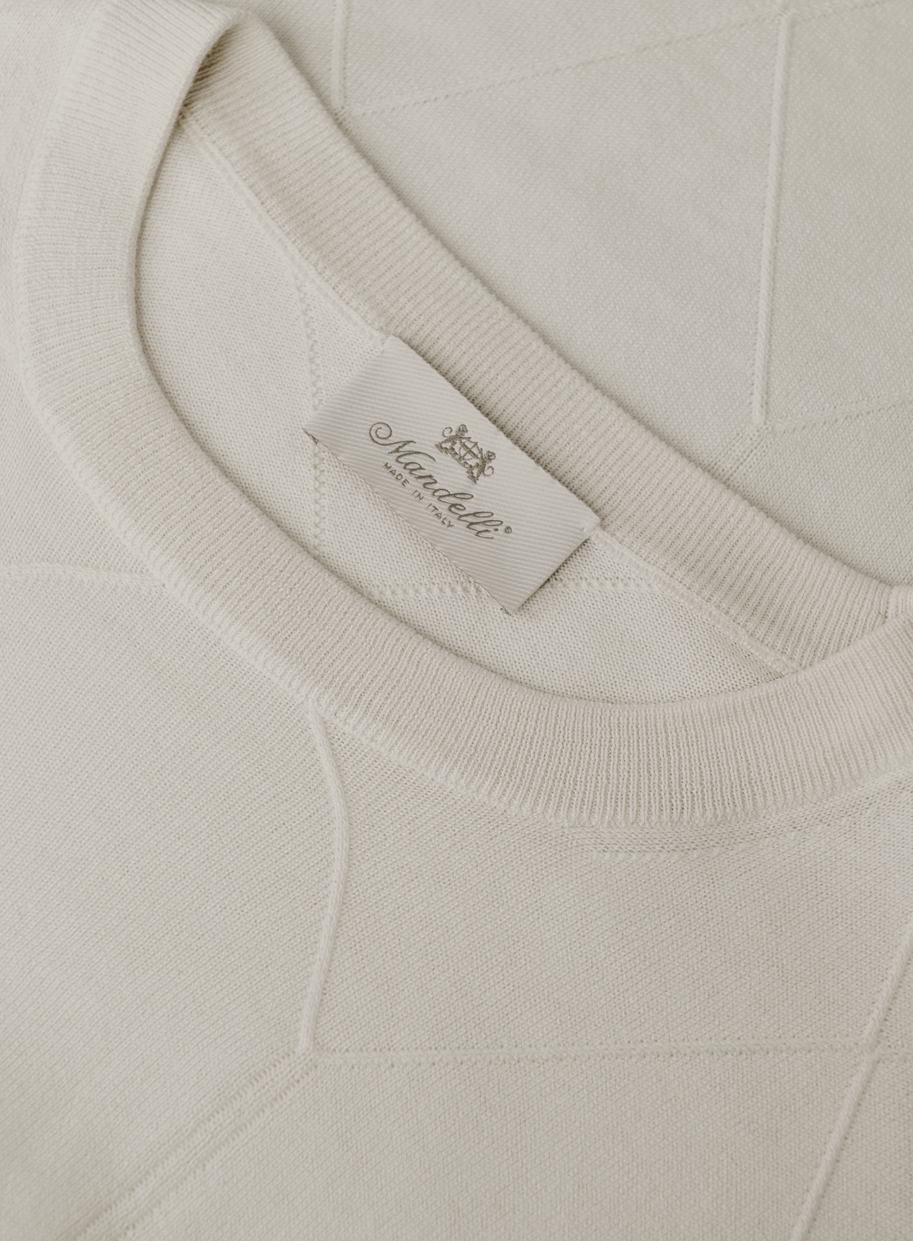 T-shirt van zijde en katoen | FULL_WIDTH | ROOM-WIT