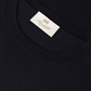 T-shirt van zijde en katoen | FULL_WIDTH | BLUE NAVY