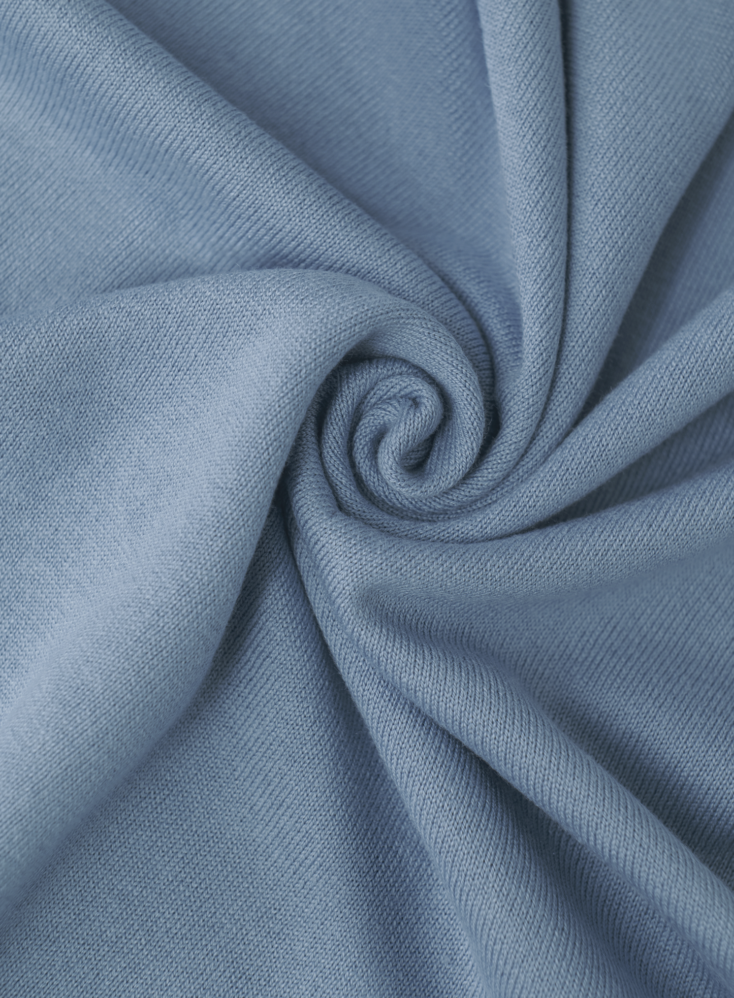 T-shirt van zijde en katoen | FULL_WIDTH | L.Blauw