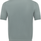 T-shirt van zijde en katoen | Groen