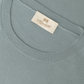 T-shirt van zijde en katoen | FULL_WIDTH | Groen