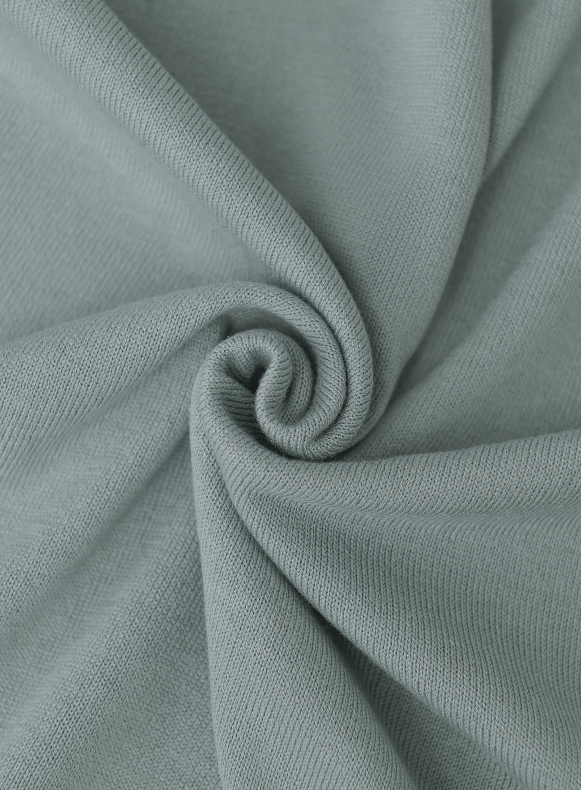 T-shirt van zijde en katoen | FULL_WIDTH | Groen